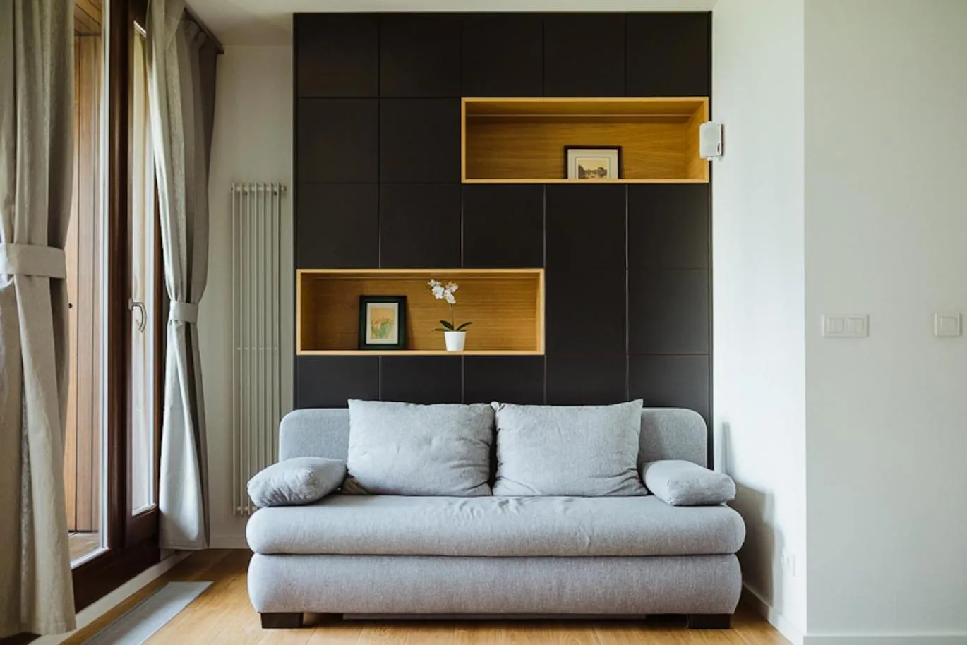 Photo of the whole room in Warsaw Aparthotel