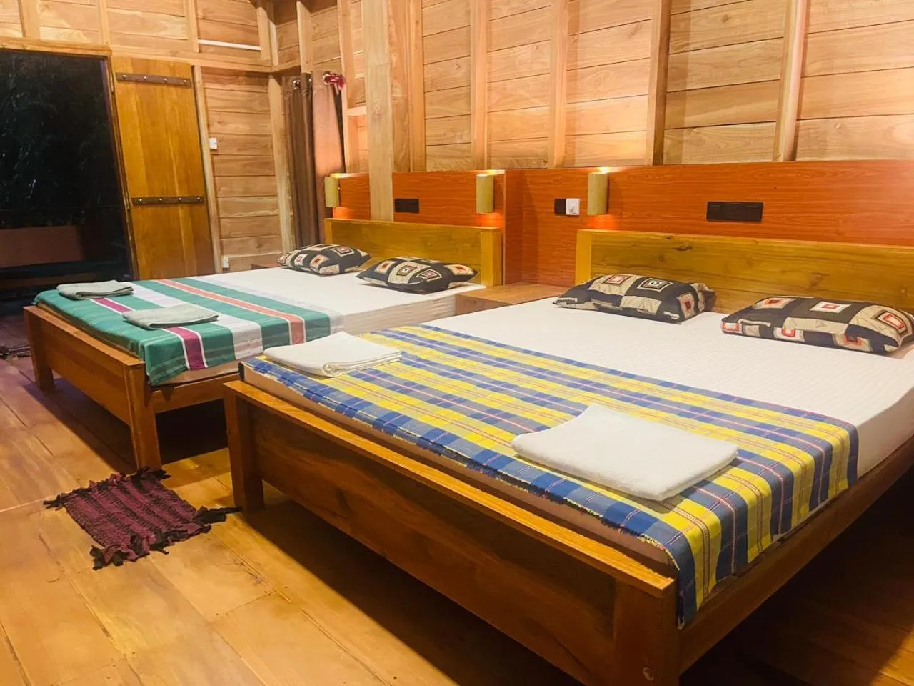 Bed in Private Organic House