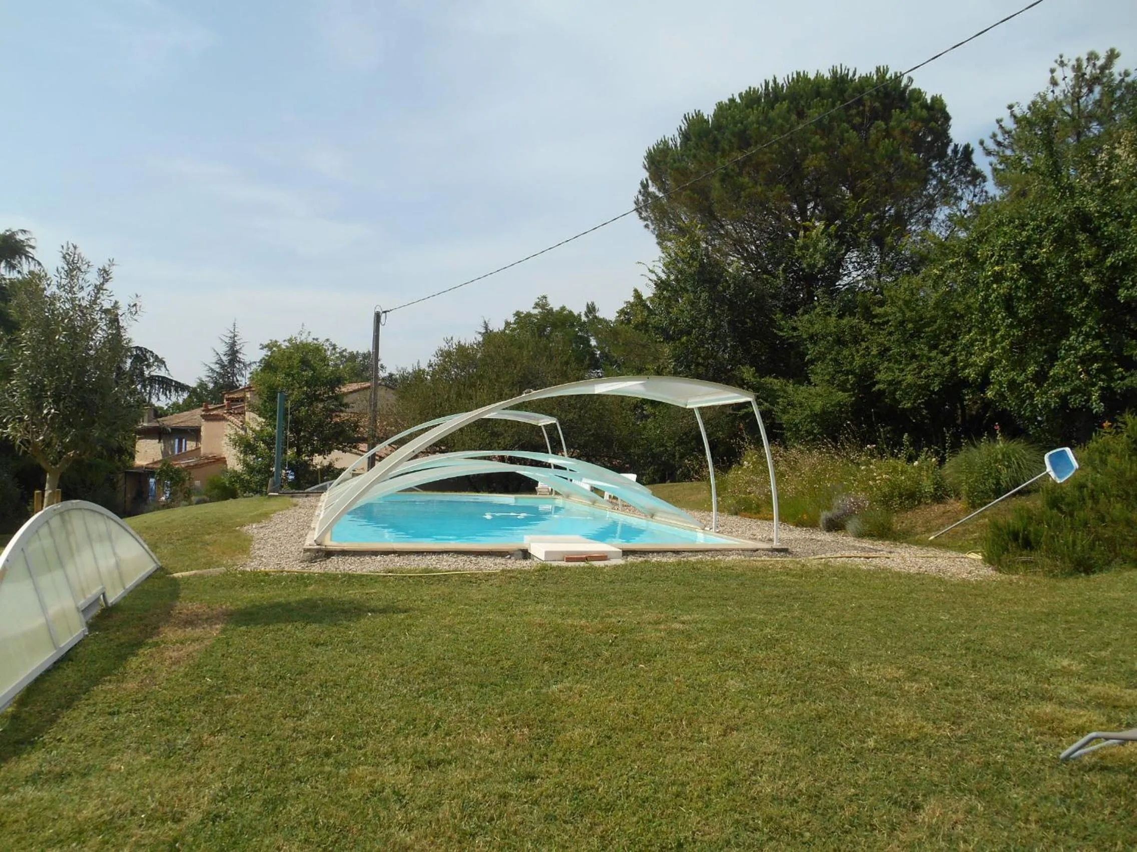 Swimming pool in Les Chambres d'Hôtes du Rouyre