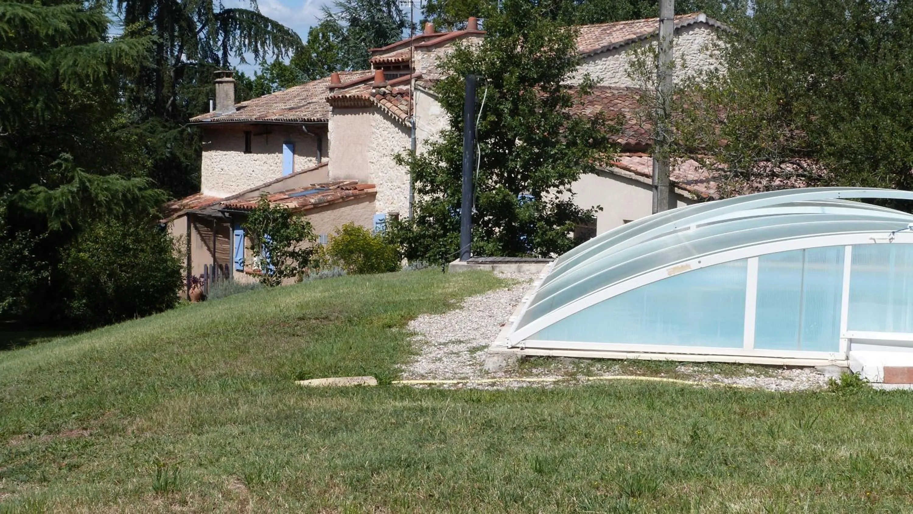 Swimming pool in Les Chambres d'Hôtes du Rouyre