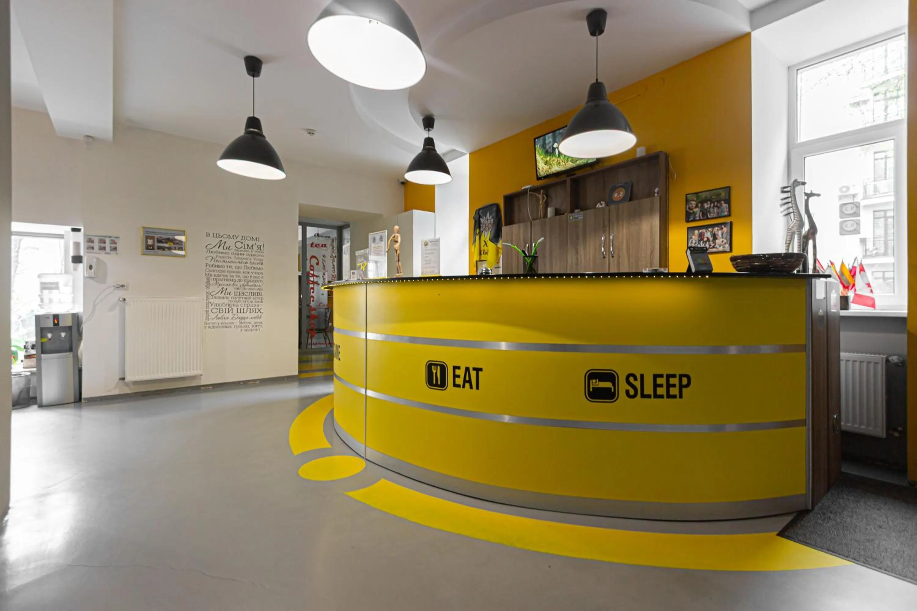 Lobby or reception in Stories Hub