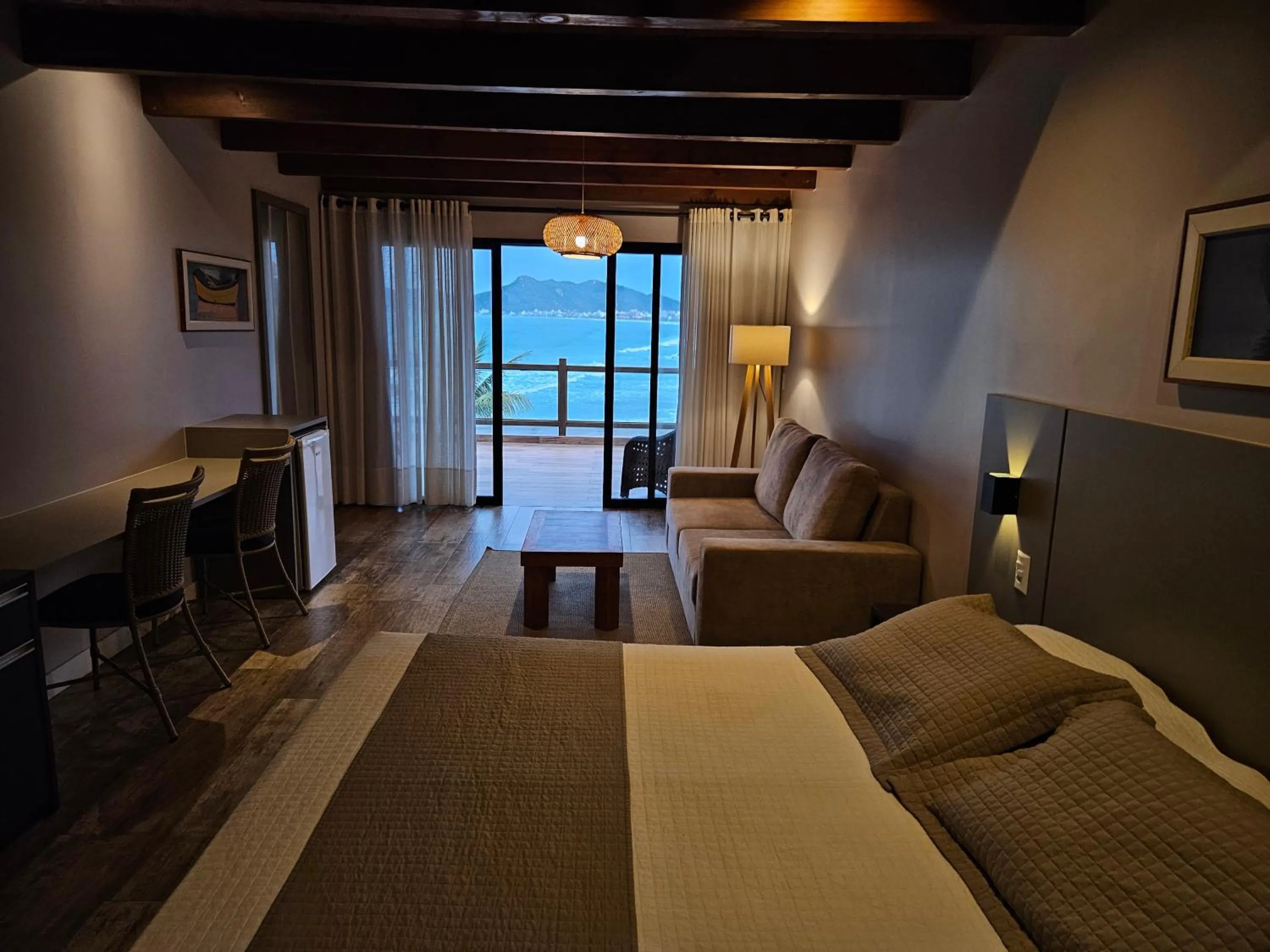 Bed in Hotel Atalaia do Mariscal