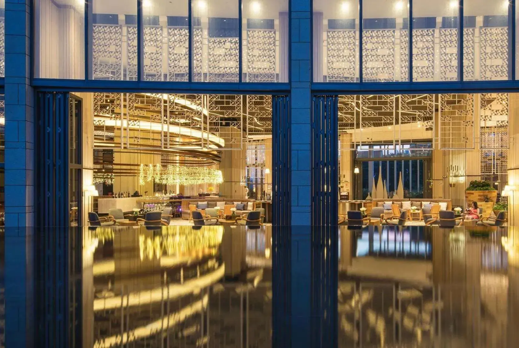 Lobby or reception in Ramada Plaza by Wyndham Sanya Bay Lobby or reception in Ramada Plaza by Wyndham Sanya Bay