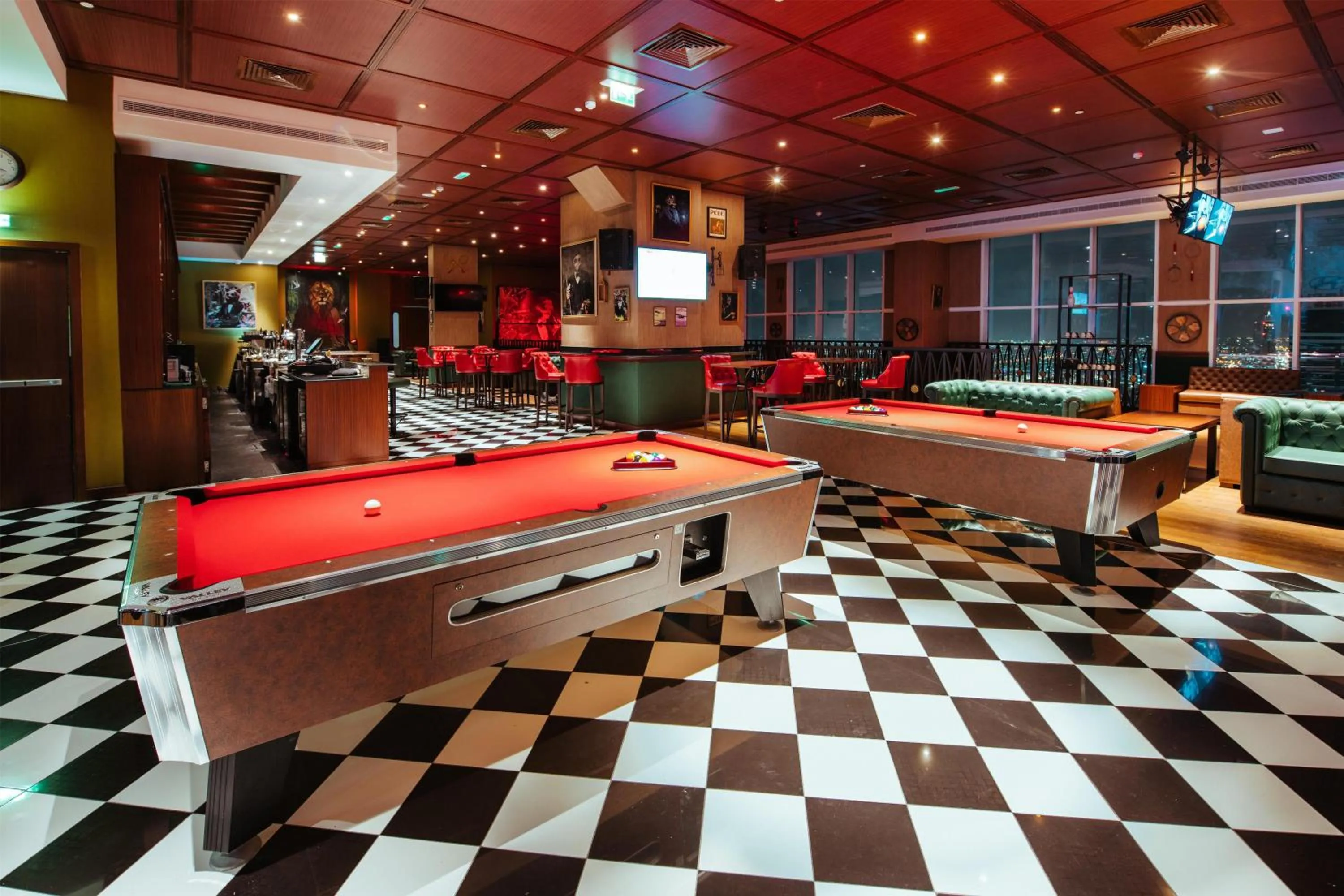 Lounge or bar in V Hotel Dubai, Curio Collection by Hilton