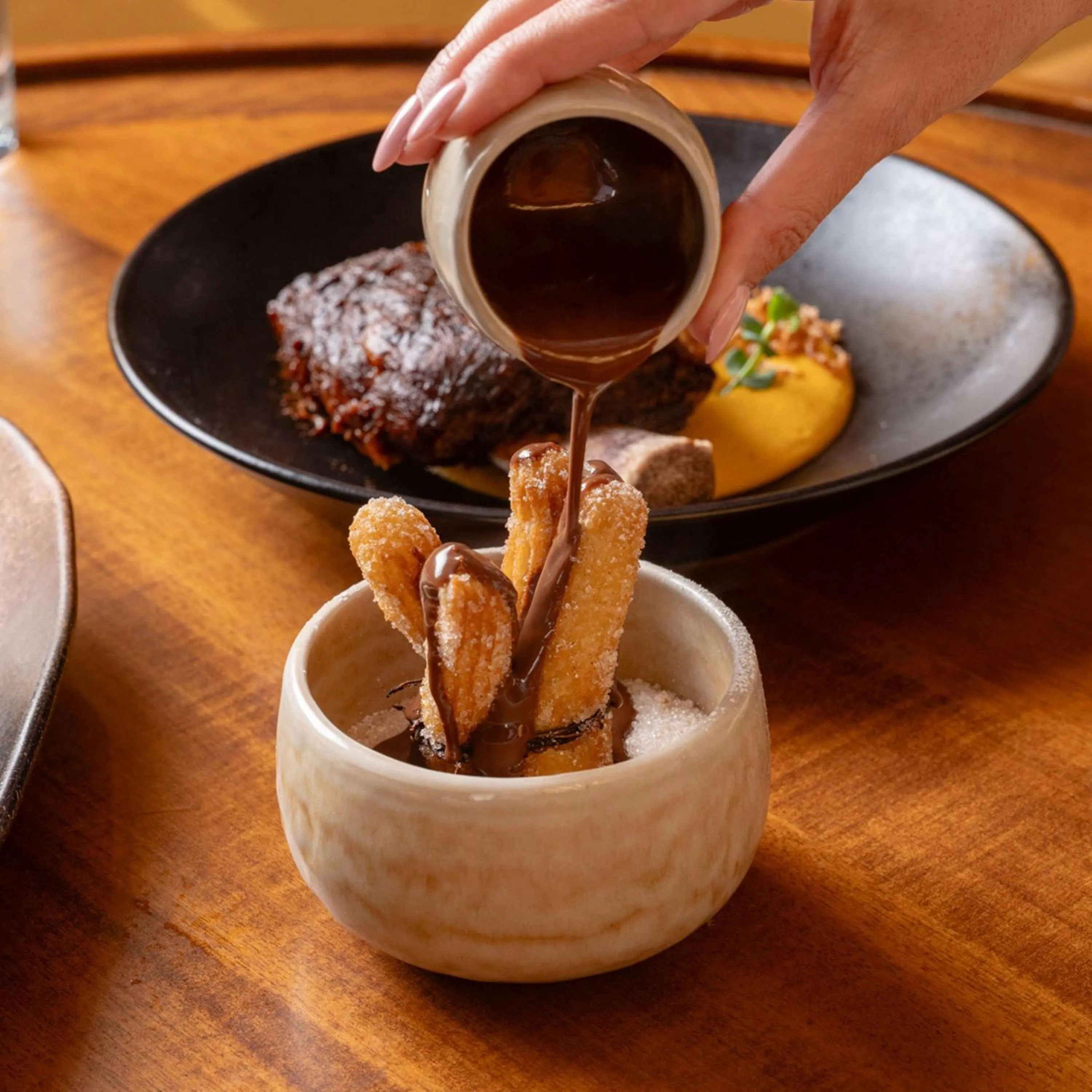 Restaurant/places to eat in V Hotel Dubai, Curio Collection by Hilton