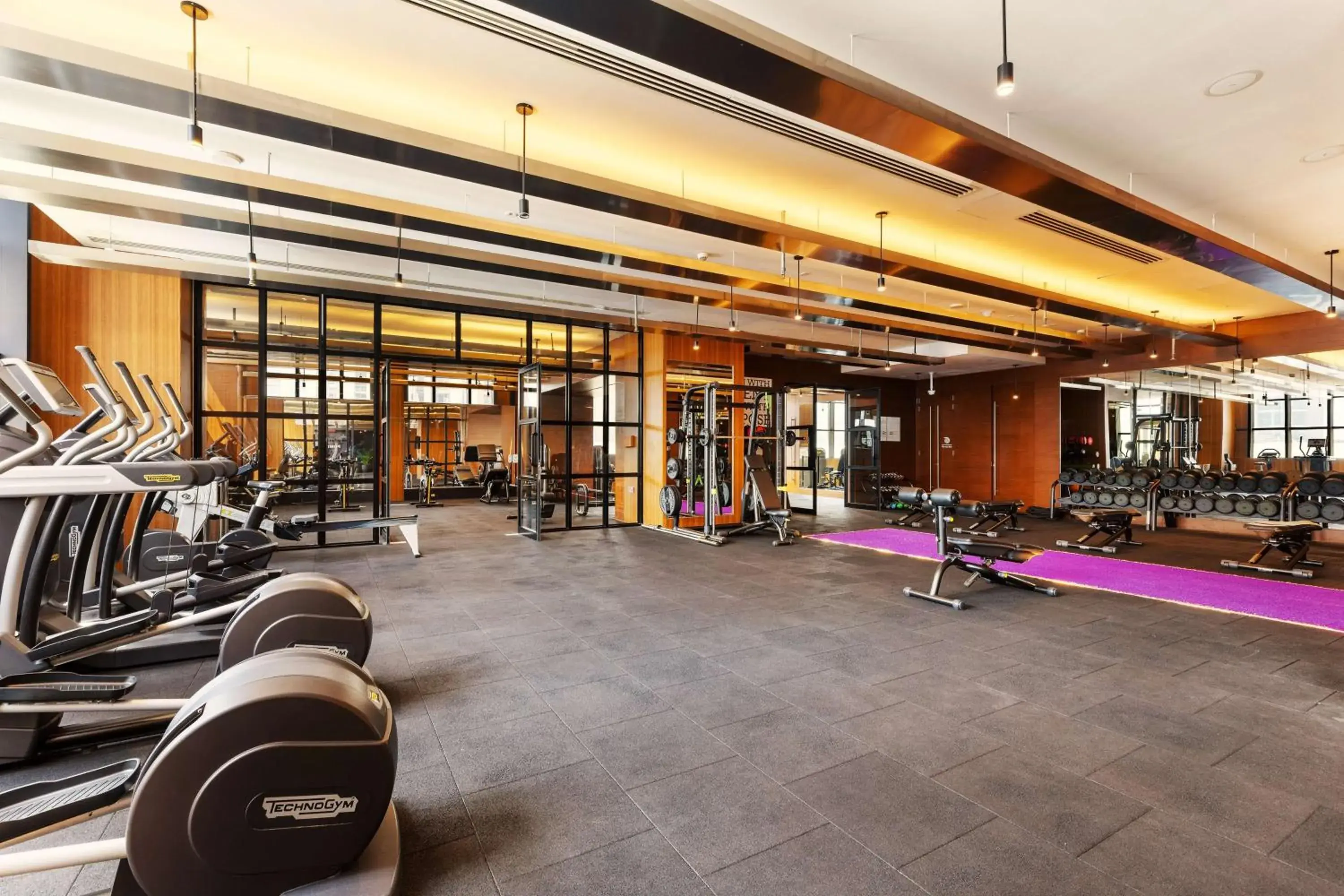 Fitness centre/facilities in Hilton Dubai Al Habtoor City Fitness centre/facilities in Hilton Dubai Al Habtoor City