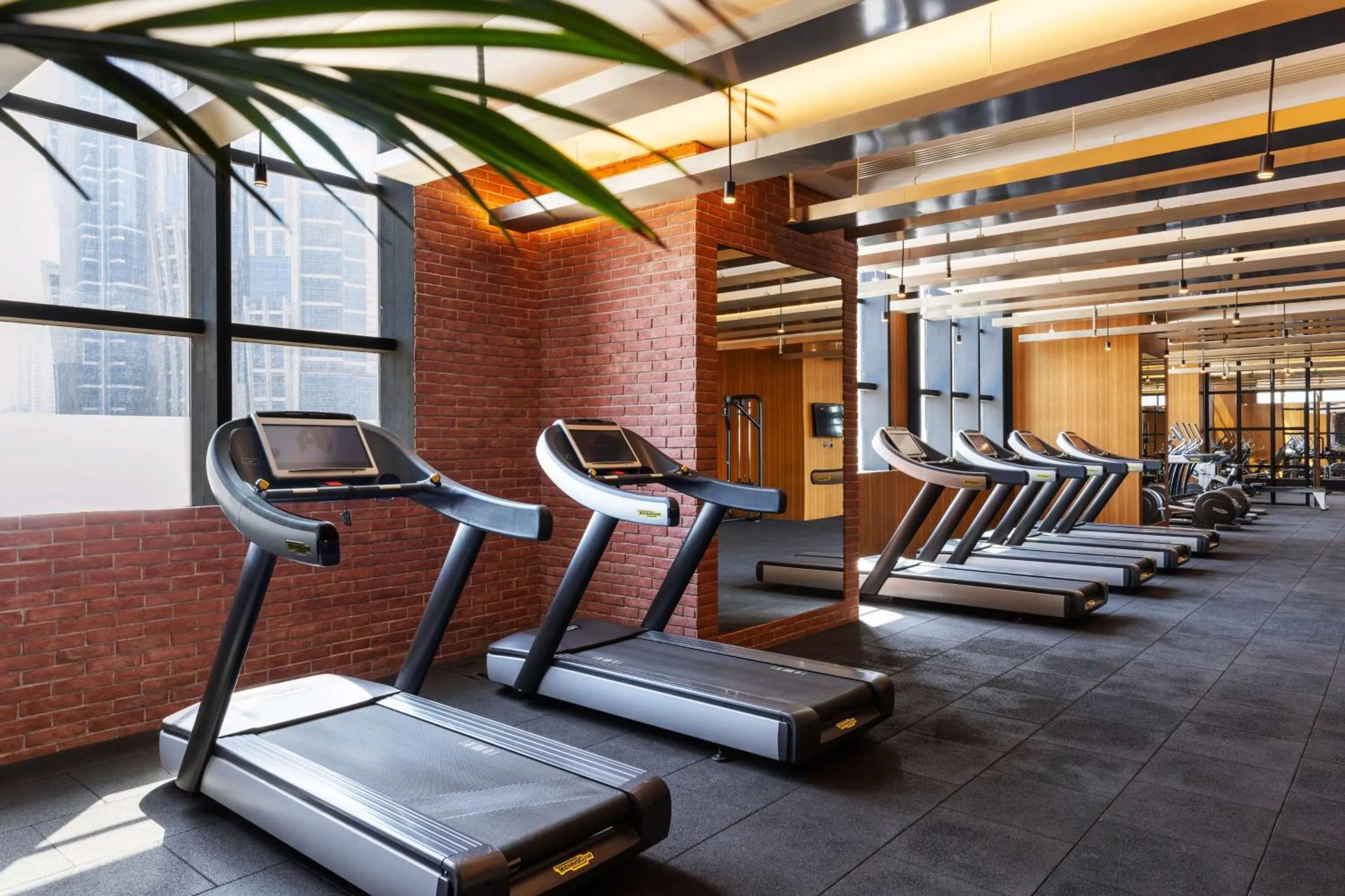 Fitness centre/facilities in Hilton Dubai Al Habtoor City