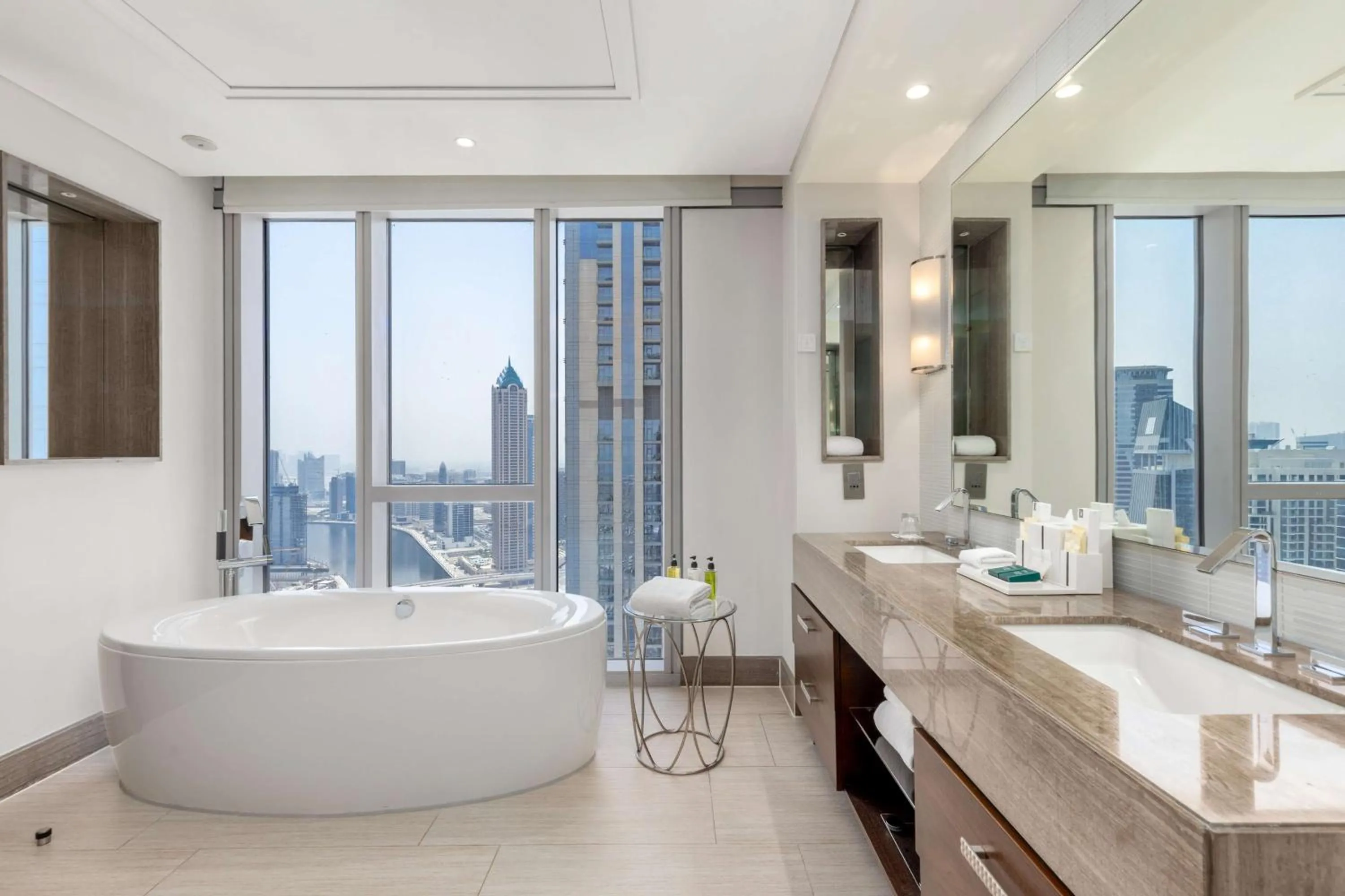 Bathroom in Hilton Dubai Al Habtoor City