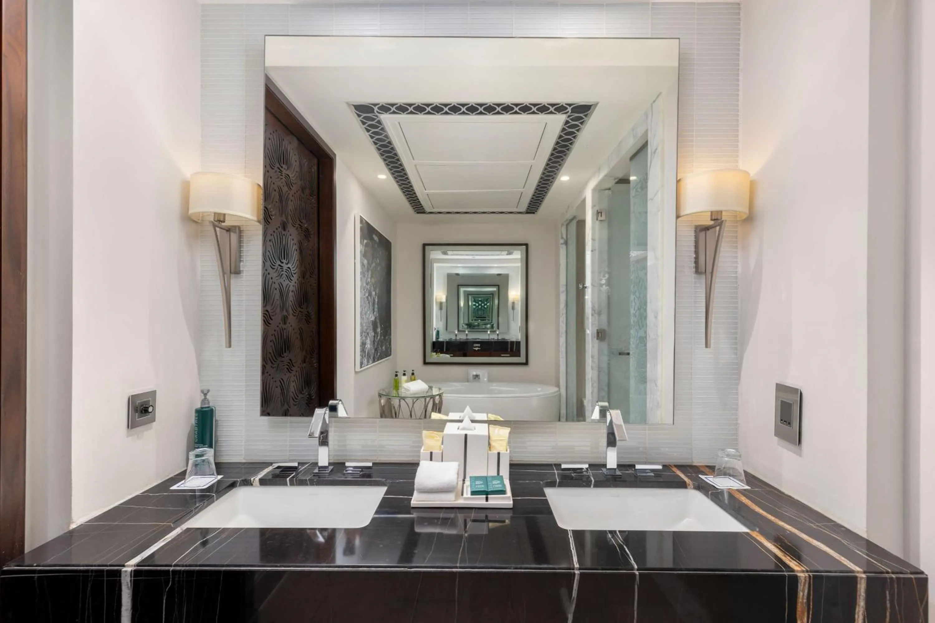 Bathroom in Hilton Dubai Al Habtoor City