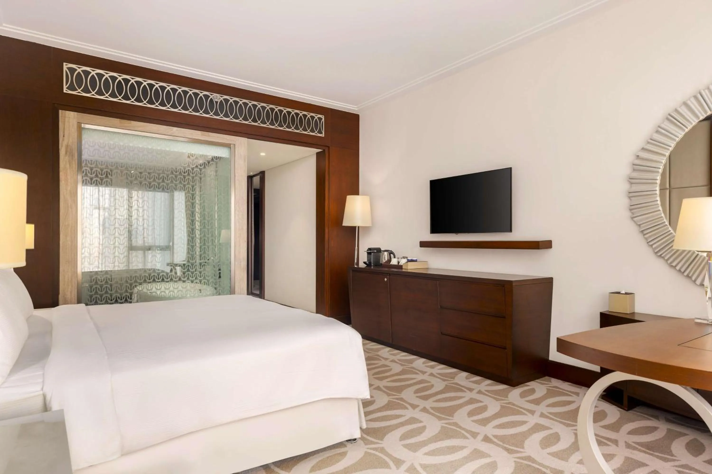 Bed in Hilton Dubai Al Habtoor City