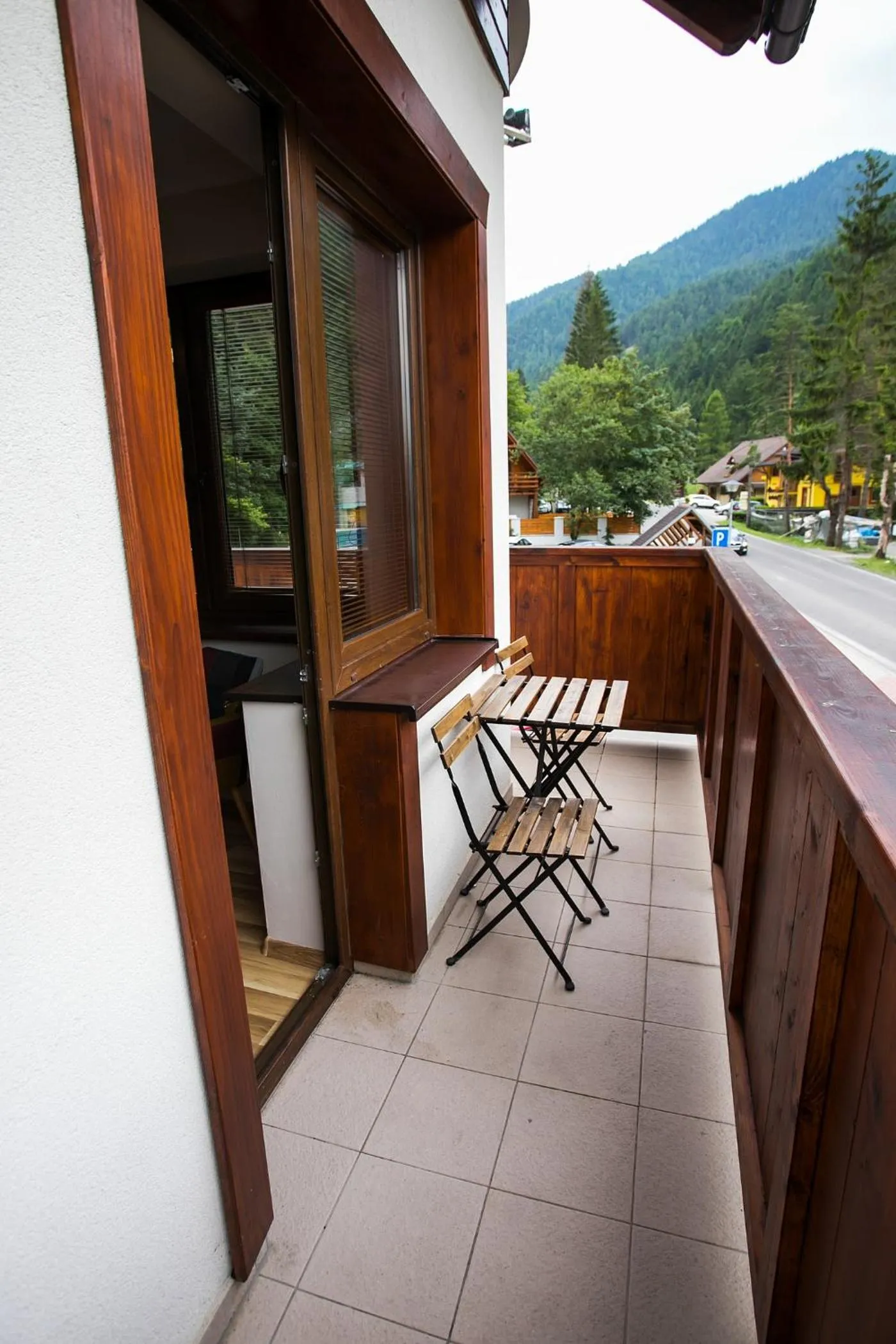 Balcony/Terrace in Apartmány Tri Studničky