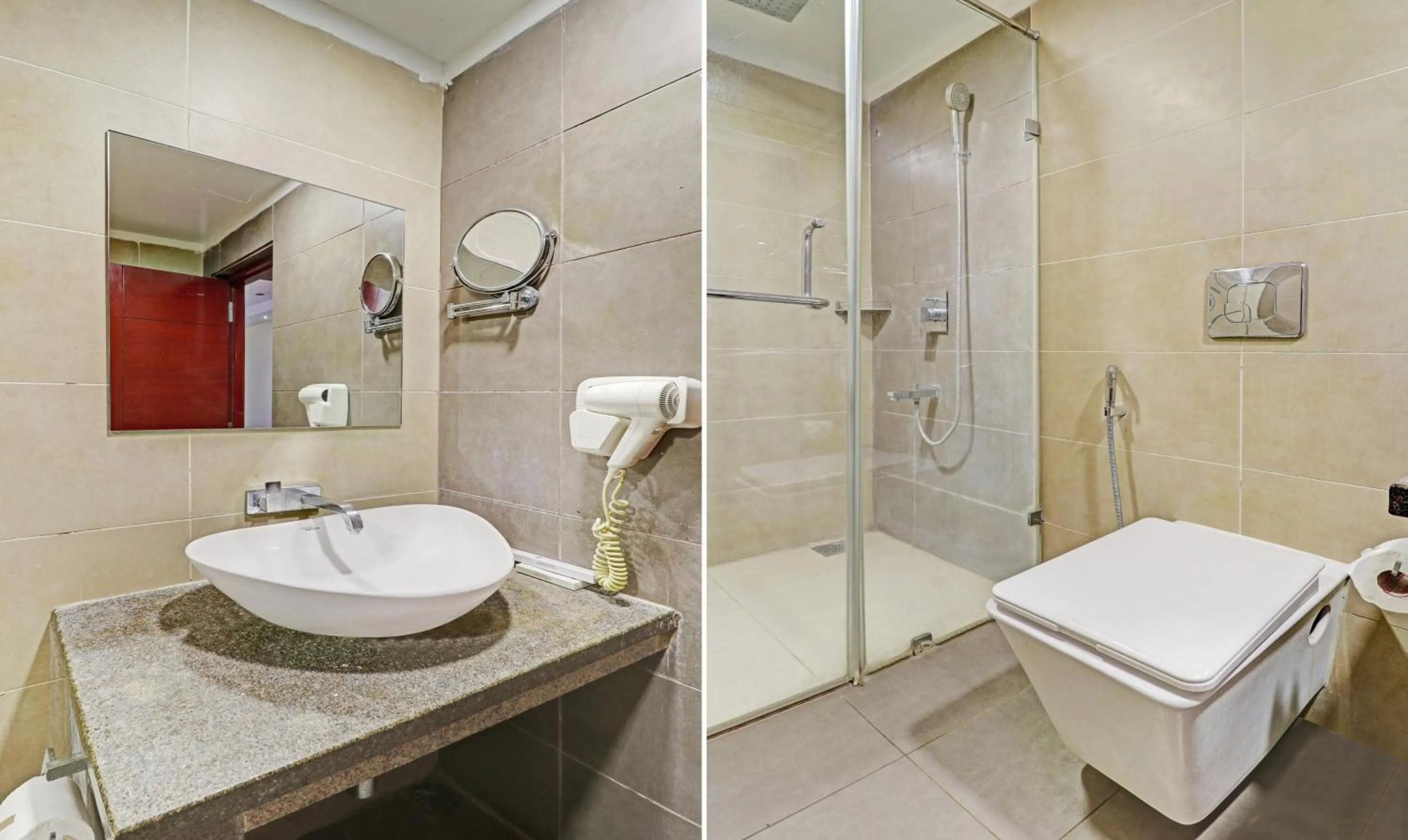 Shower in Hotel Park N