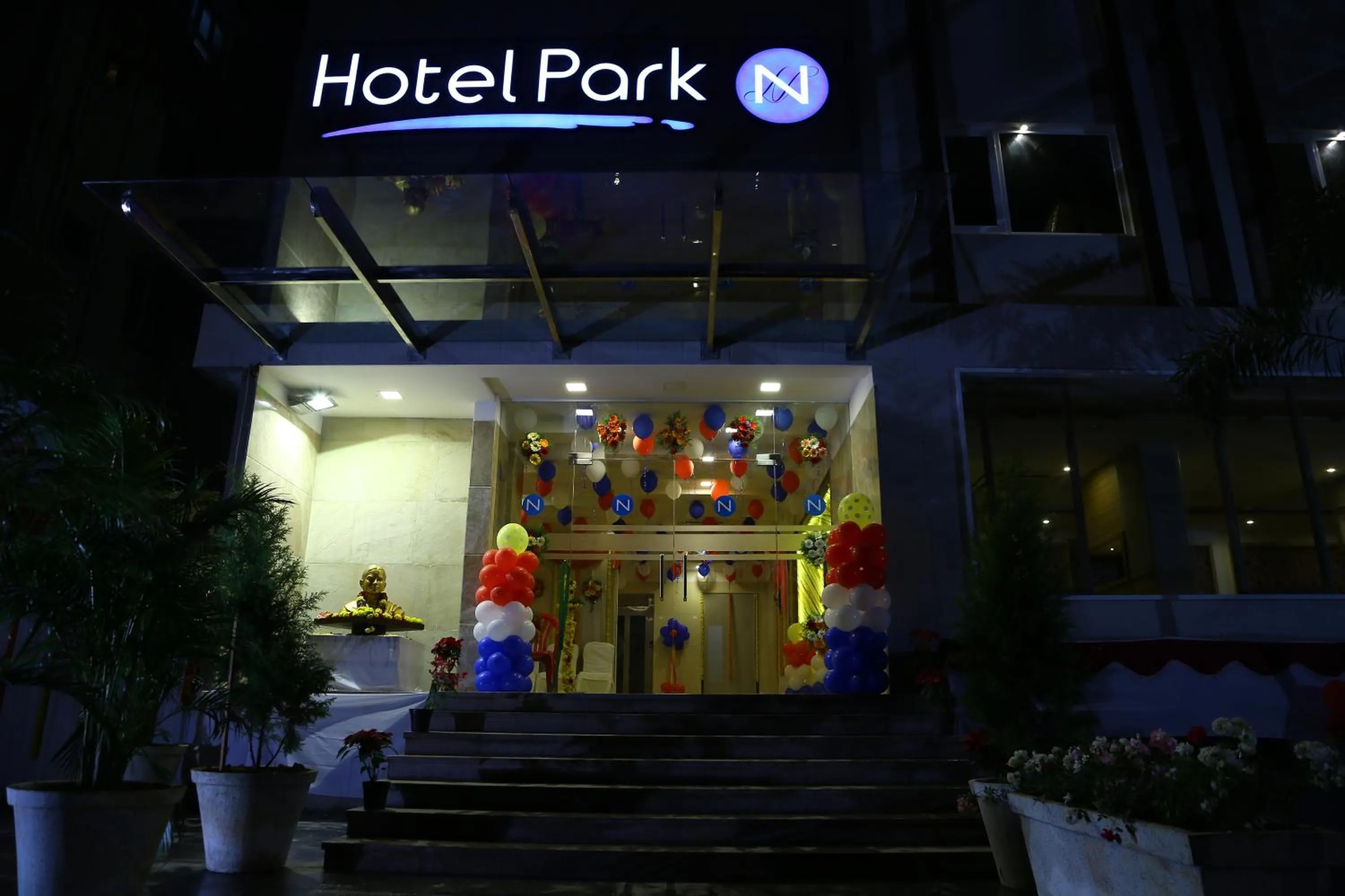 Facade/entrance in Hotel Park N