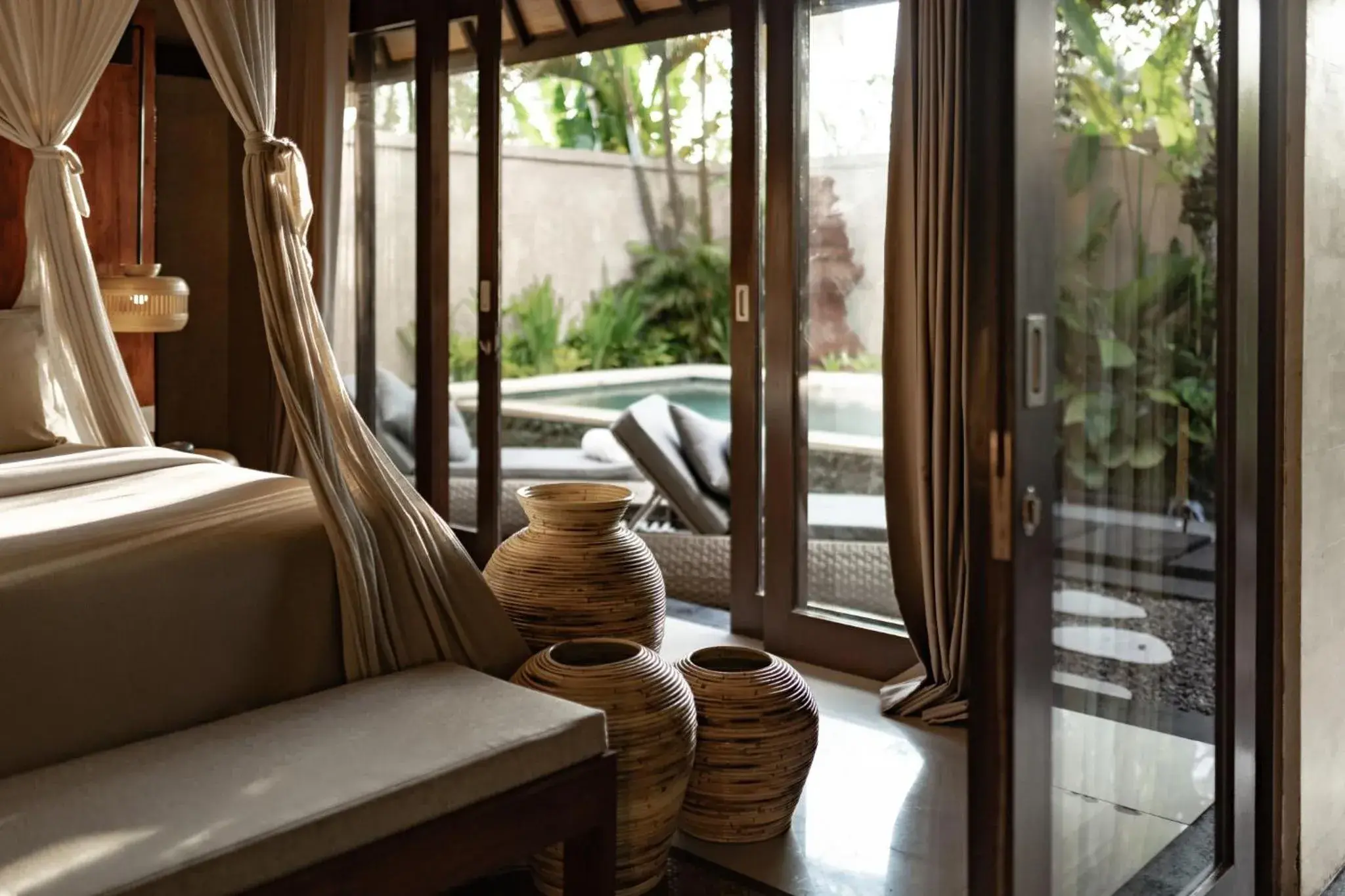 View (from property/room), Bed in Dedary Resort & Spa Ubud by Ini Vie Hospitality View (from property/room), Bed in Dedary Resort & Spa Ubud by Ini Vie Hospitality