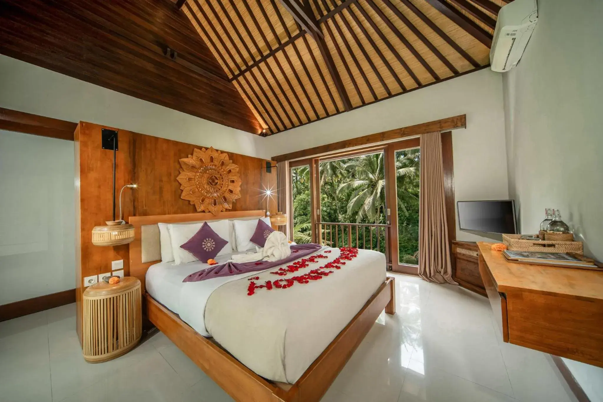 Bedroom, Bed in Dedary Resort & Spa Ubud by Ini Vie Hospitality Bedroom, Bed in Dedary Resort & Spa Ubud by Ini Vie Hospitality