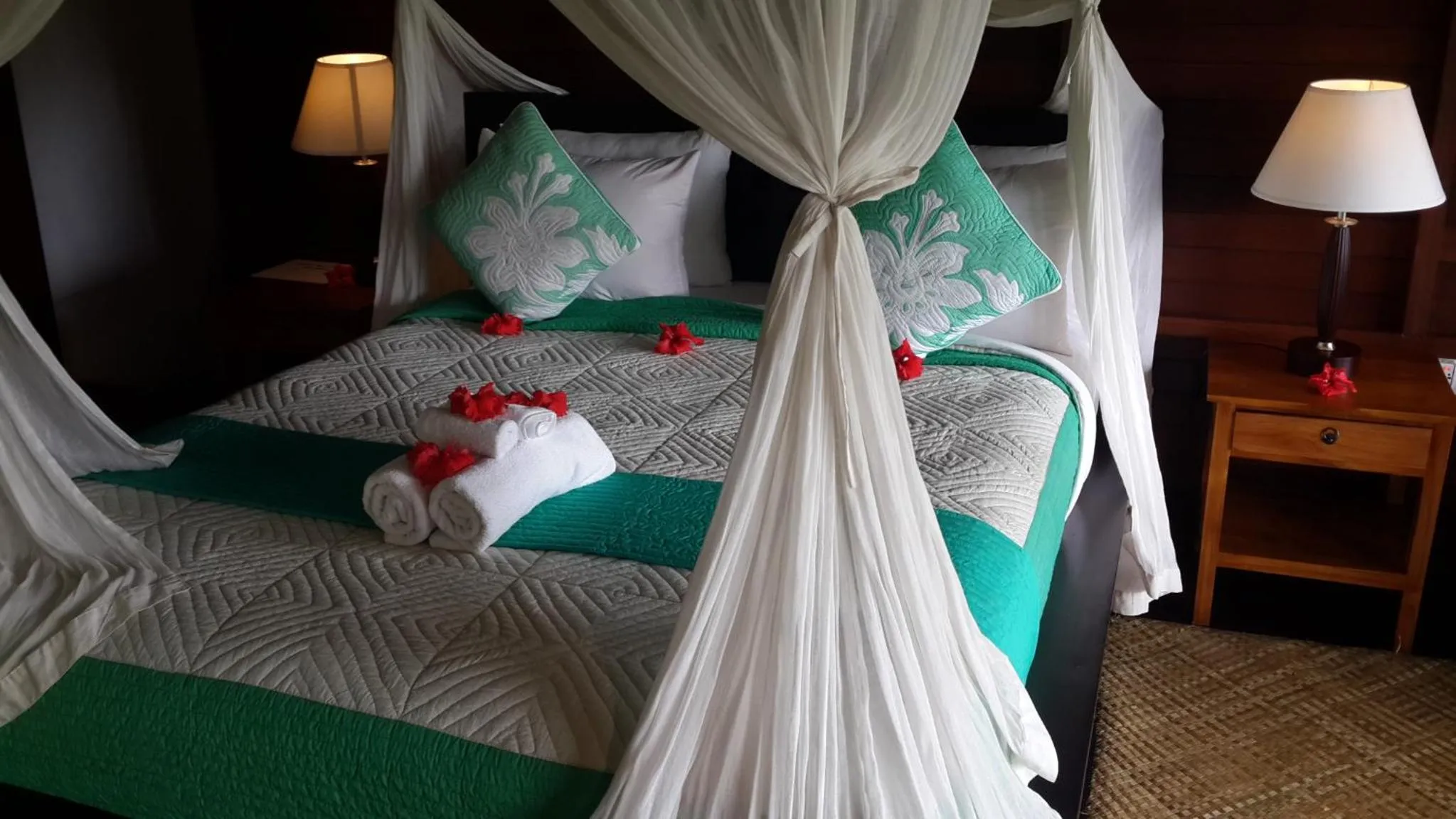 Property building, Bed in Villa Wedang