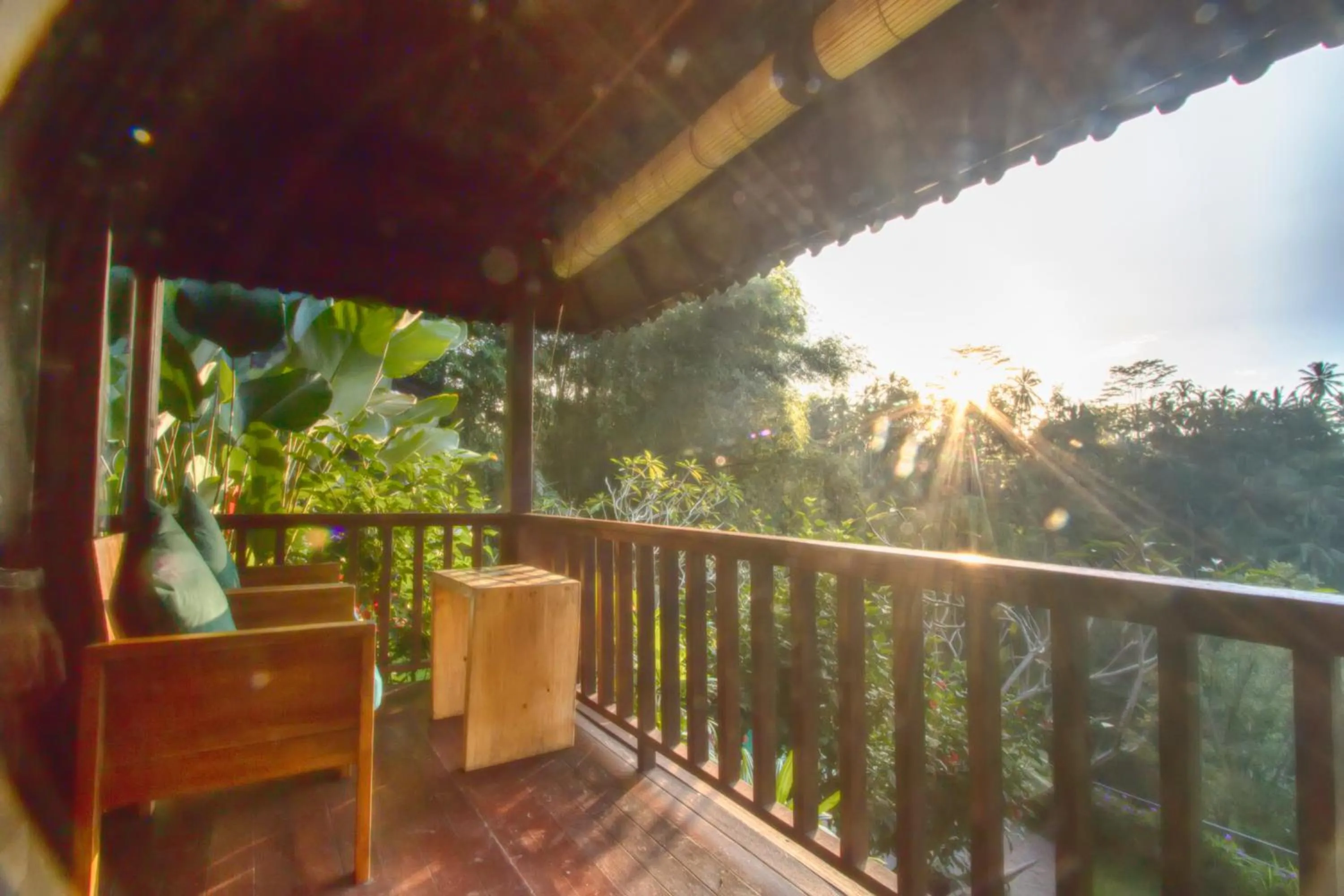 Balcony/Terrace in Villa Wedang