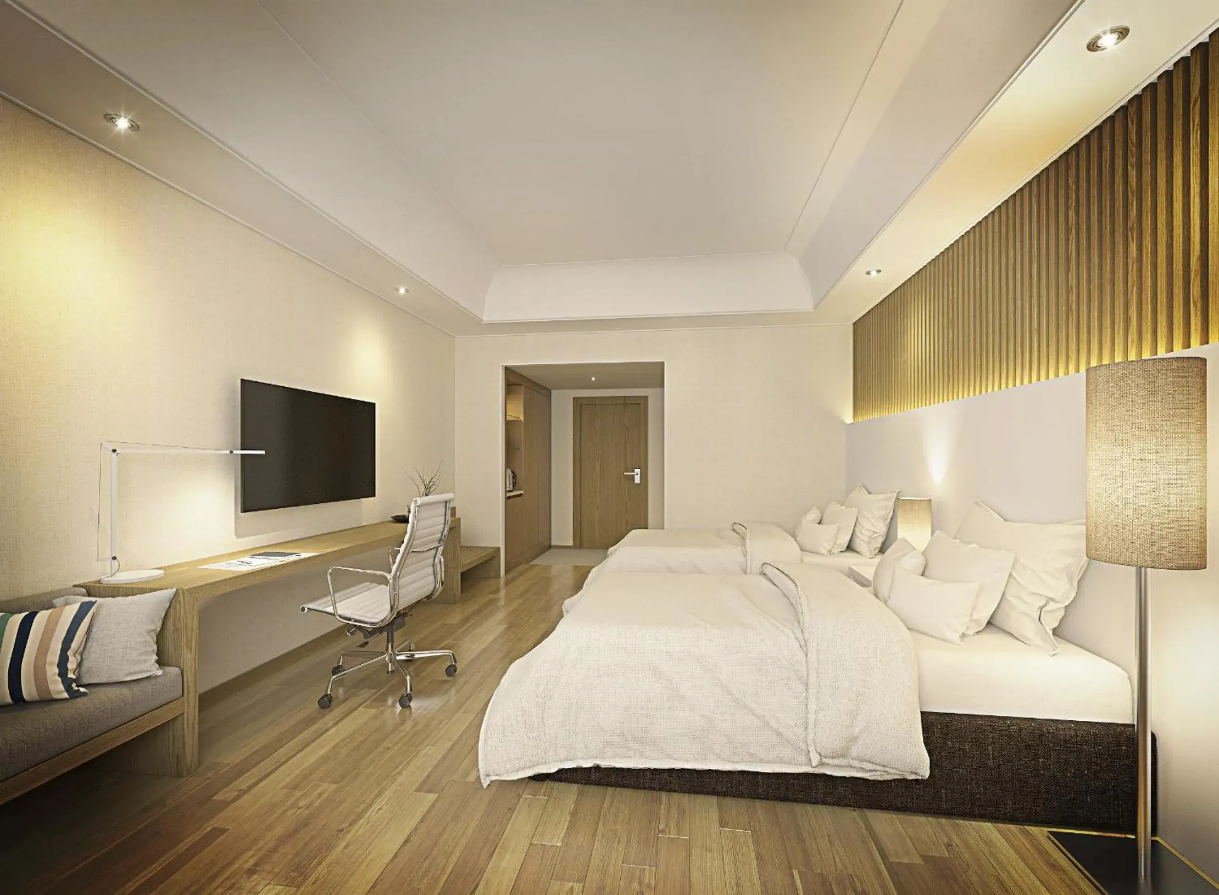 Bedroom, Bed in Crown Hotel Changwon Bedroom, Bed in Crown Hotel Changwon