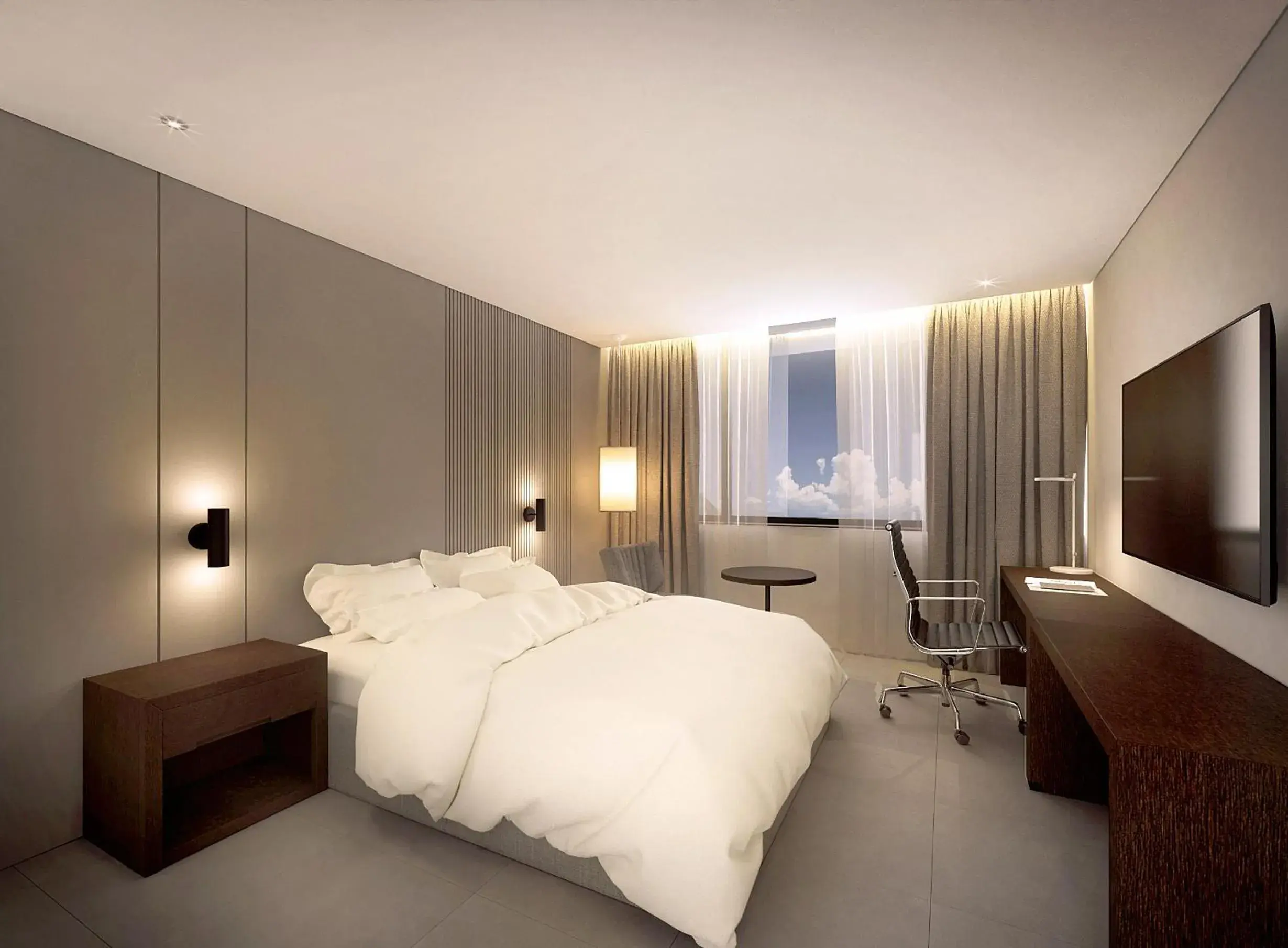 Property building, Bed in Crown Hotel Changwon Property building, Bed in Crown Hotel Changwon