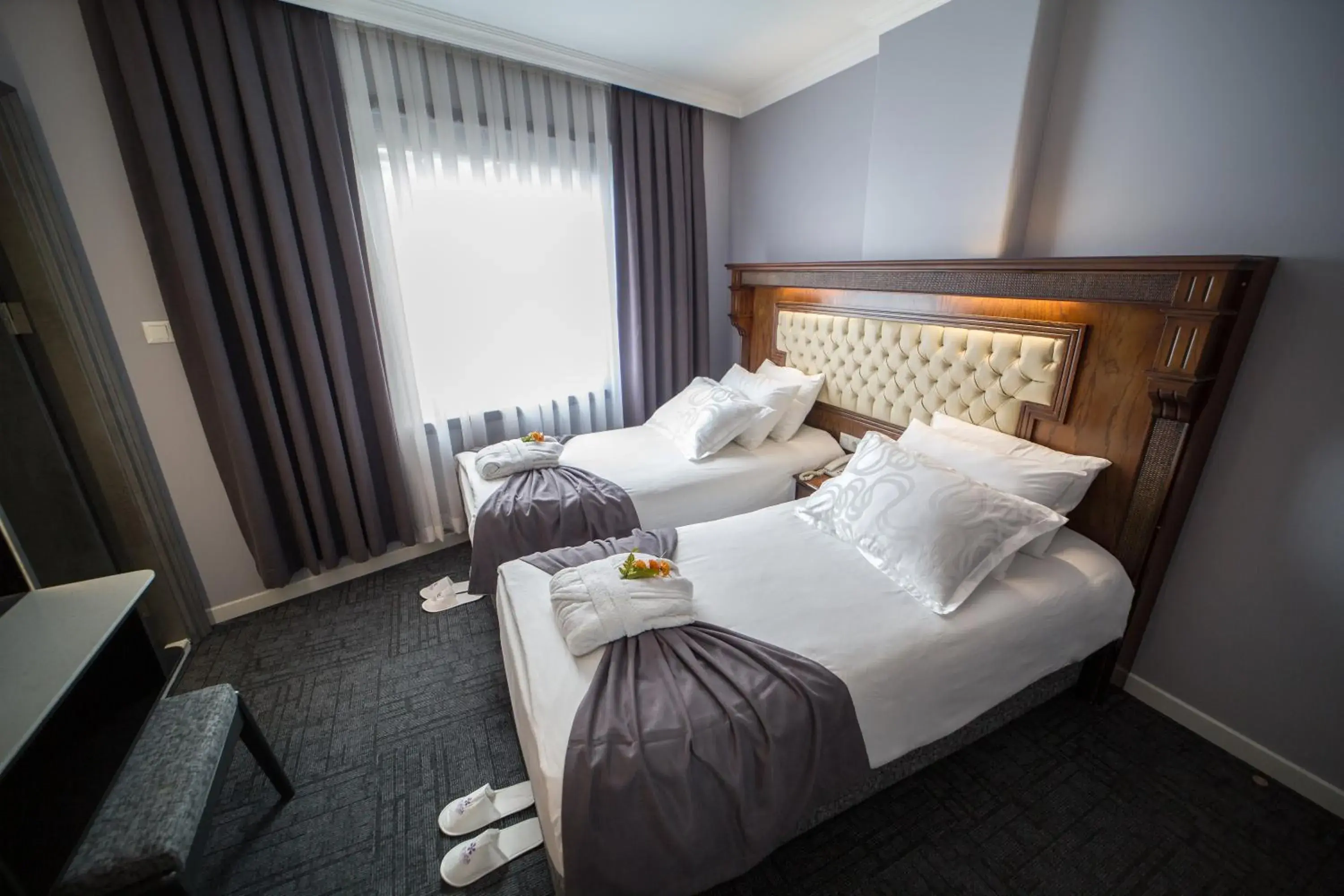 Double or Twin Room with Sea View in Funda Hotel Double or Twin Room with Sea View in Funda Hotel