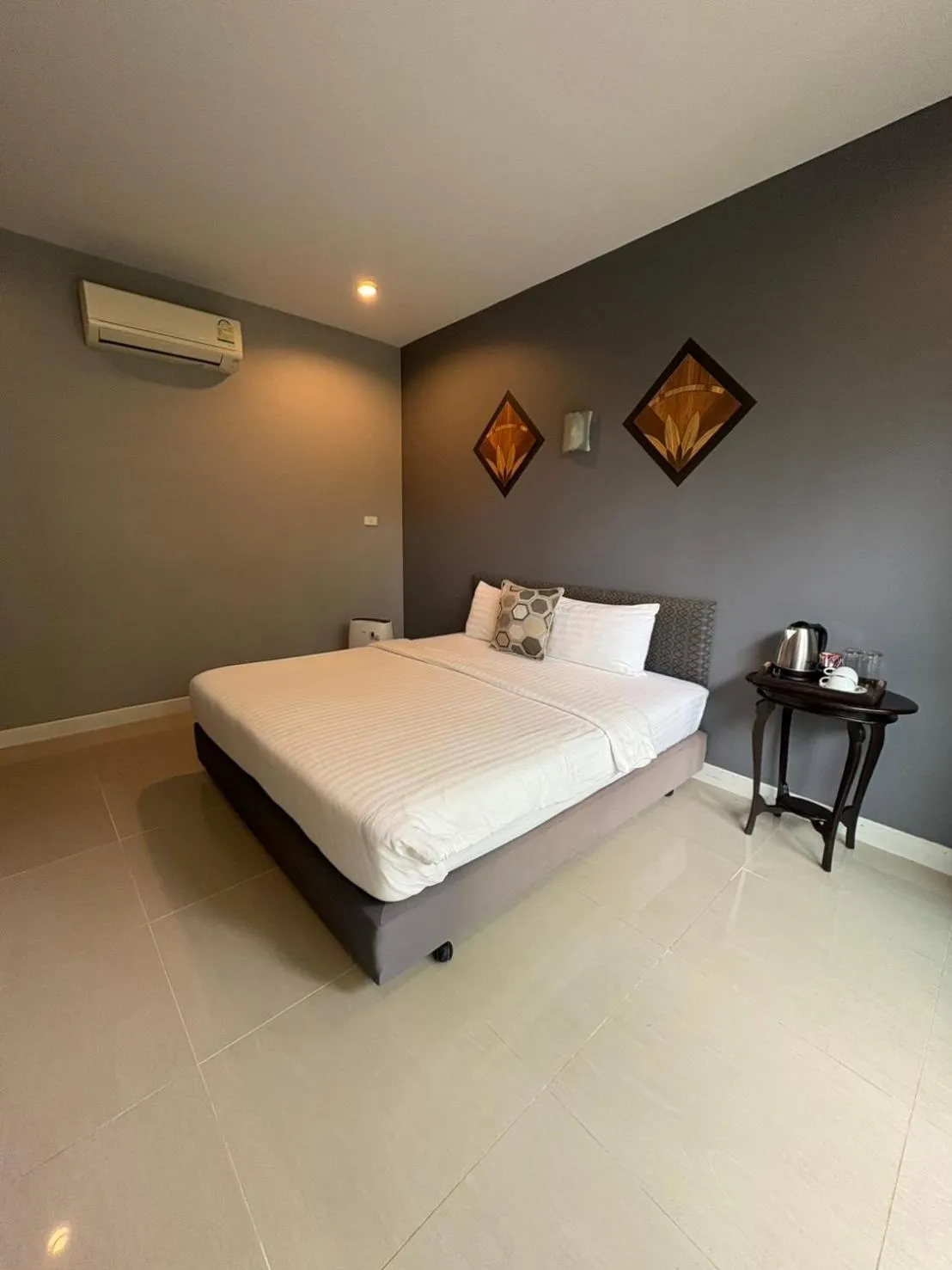 Bed in MJ Boutique Hotel Khao Lak