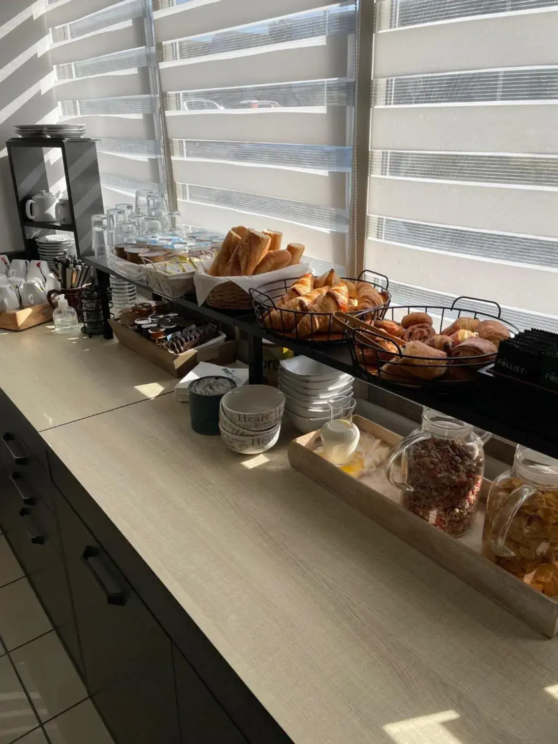 Breakfast in Brit Hotel Cherbourg Breakfast in Brit Hotel Cherbourg