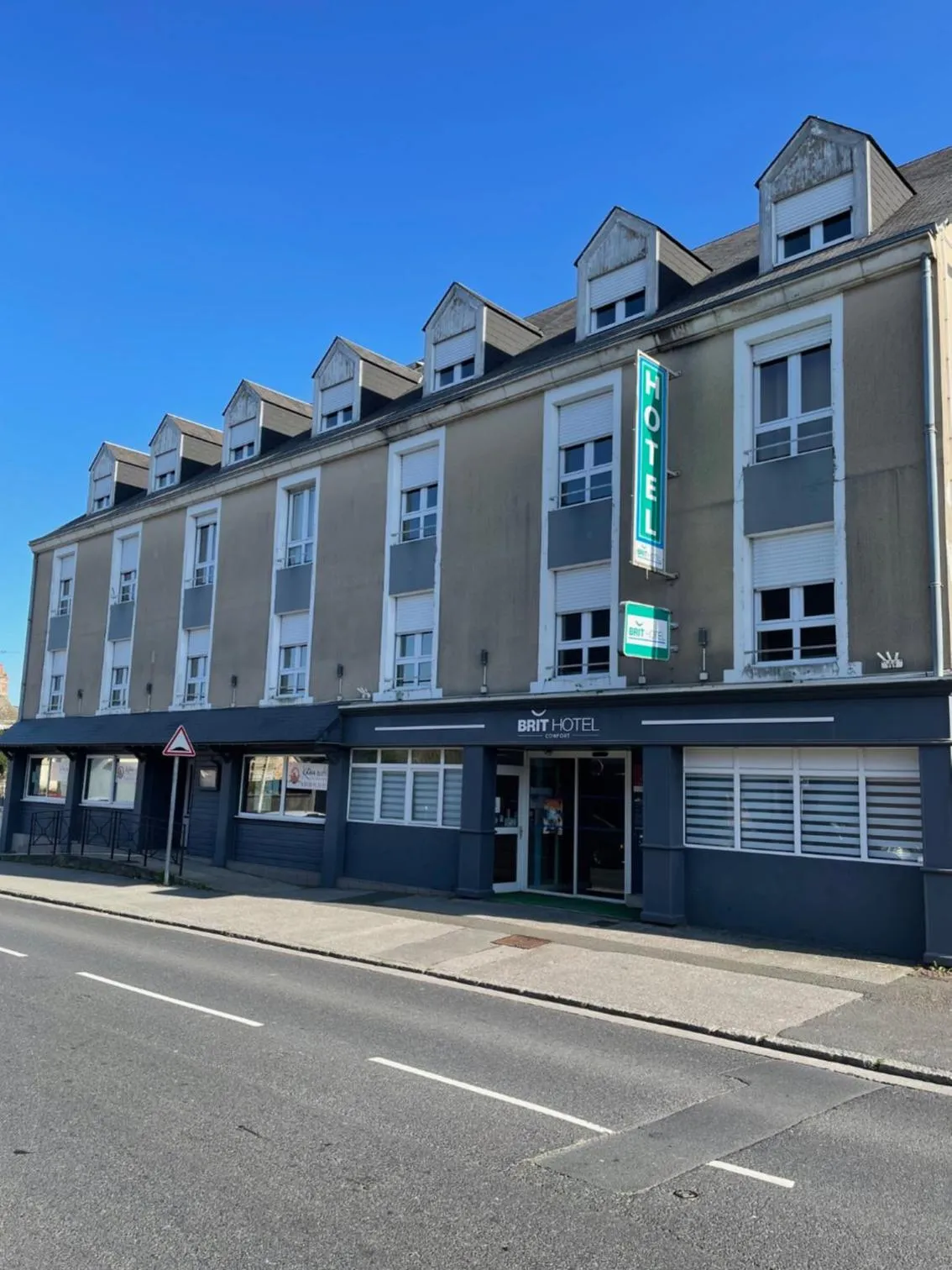 Property building in Brit Hotel Cherbourg