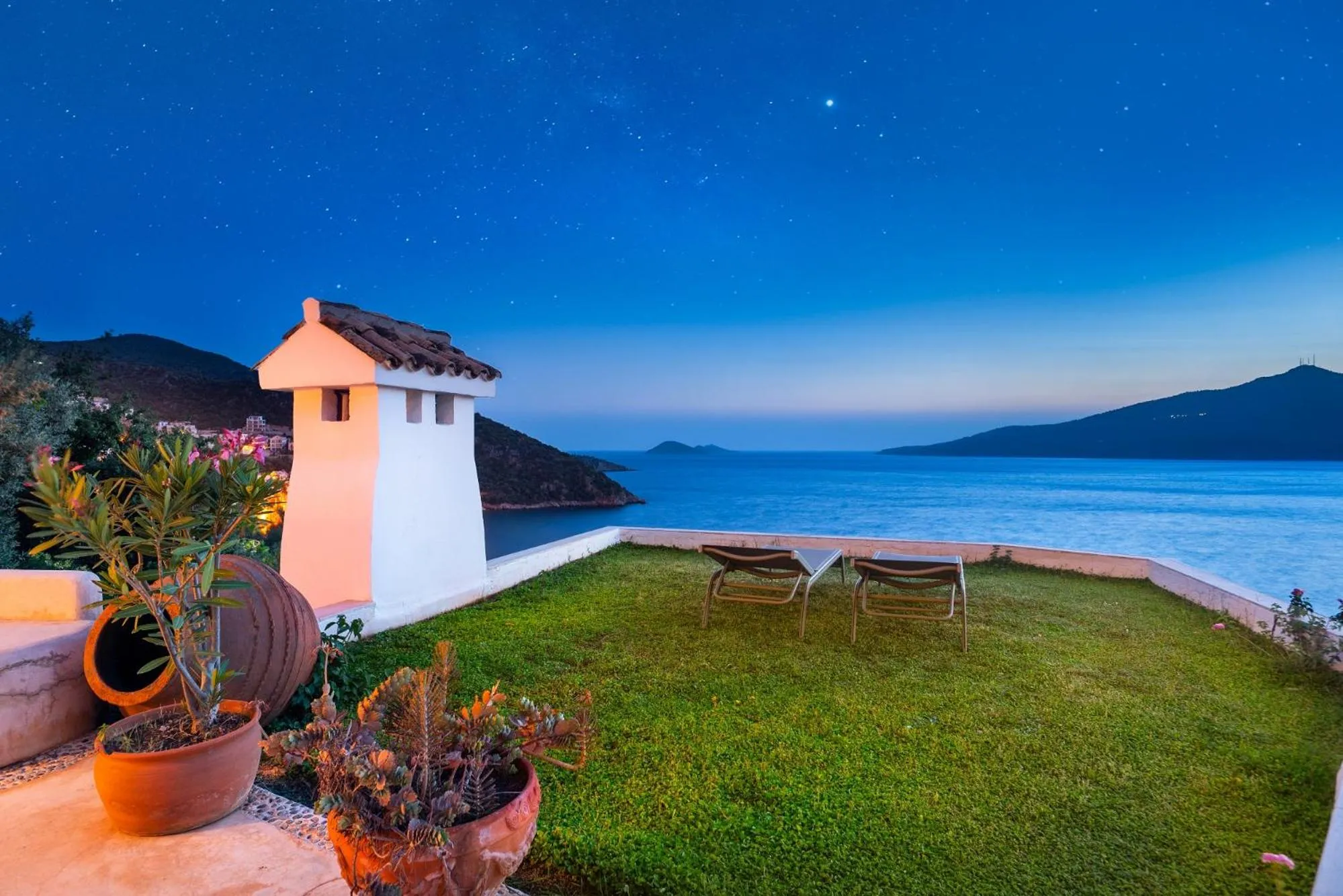 Garden in Hotel Villa Mahal