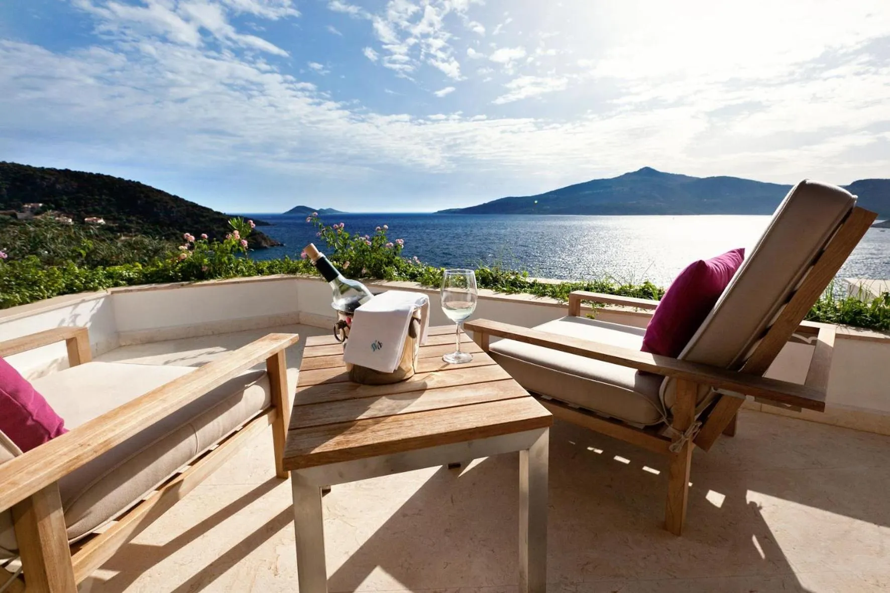 Patio in Hotel Villa Mahal