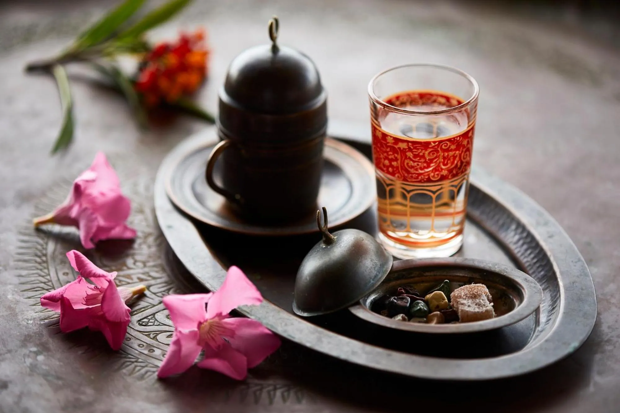 Food and drinks in Hotel Villa Mahal