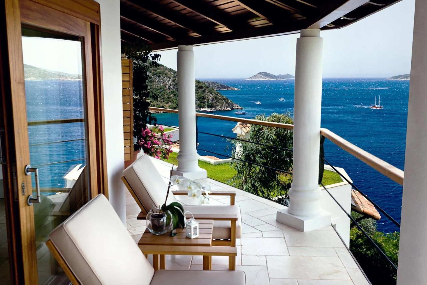 Balcony/Terrace in Hotel Villa Mahal