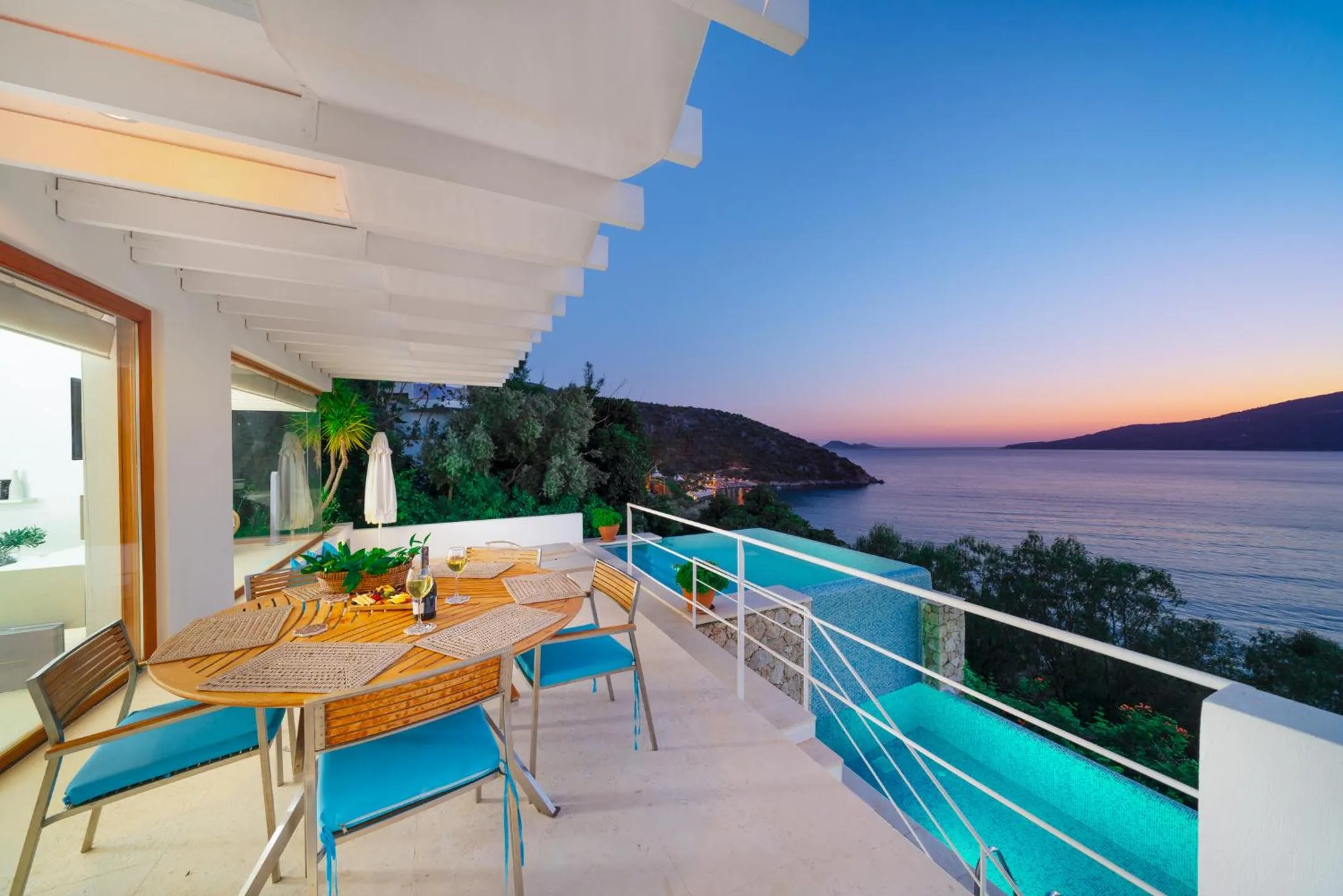 Balcony/Terrace in Hotel Villa Mahal