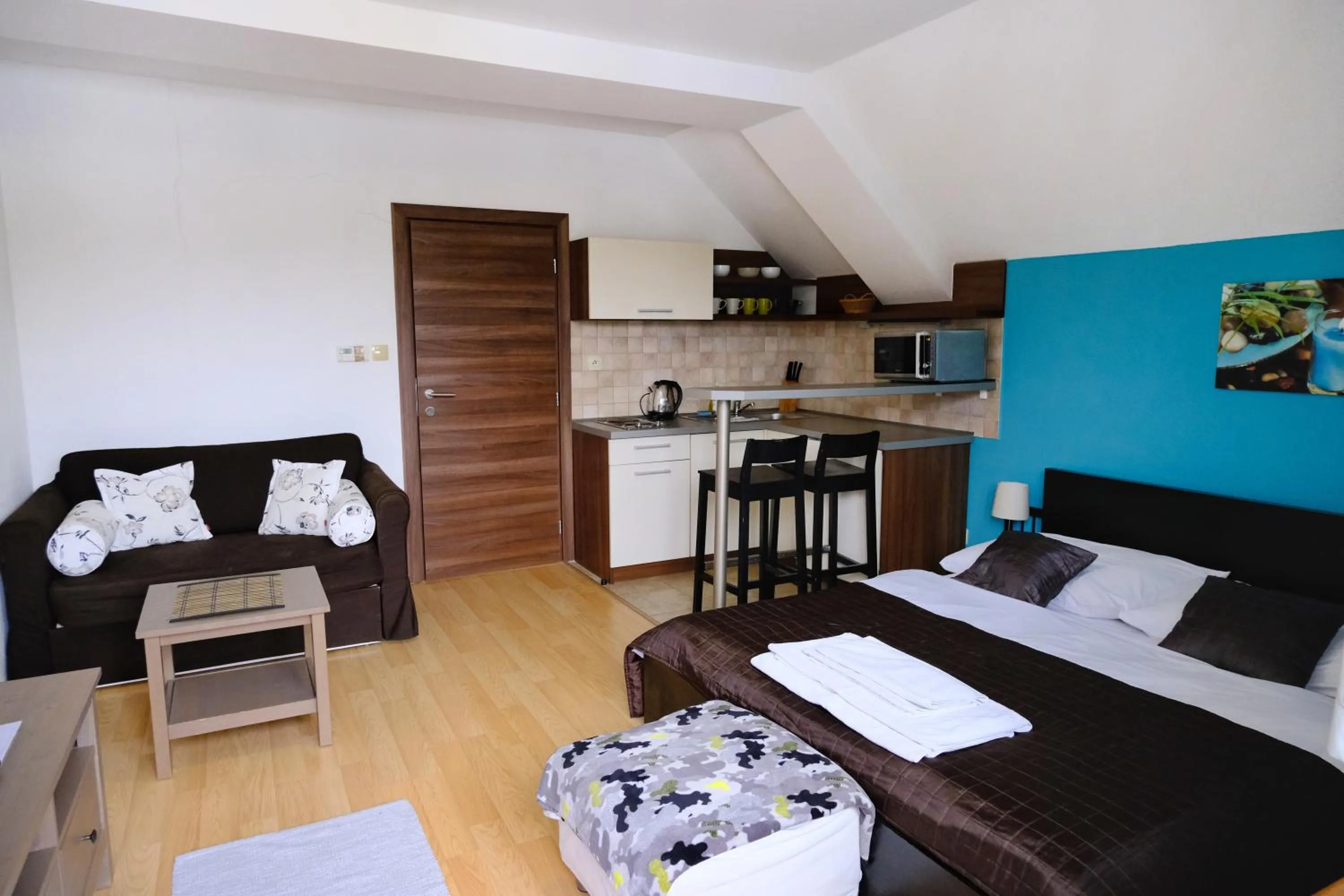 Bed in Apartmány Margo Sun Kamzík