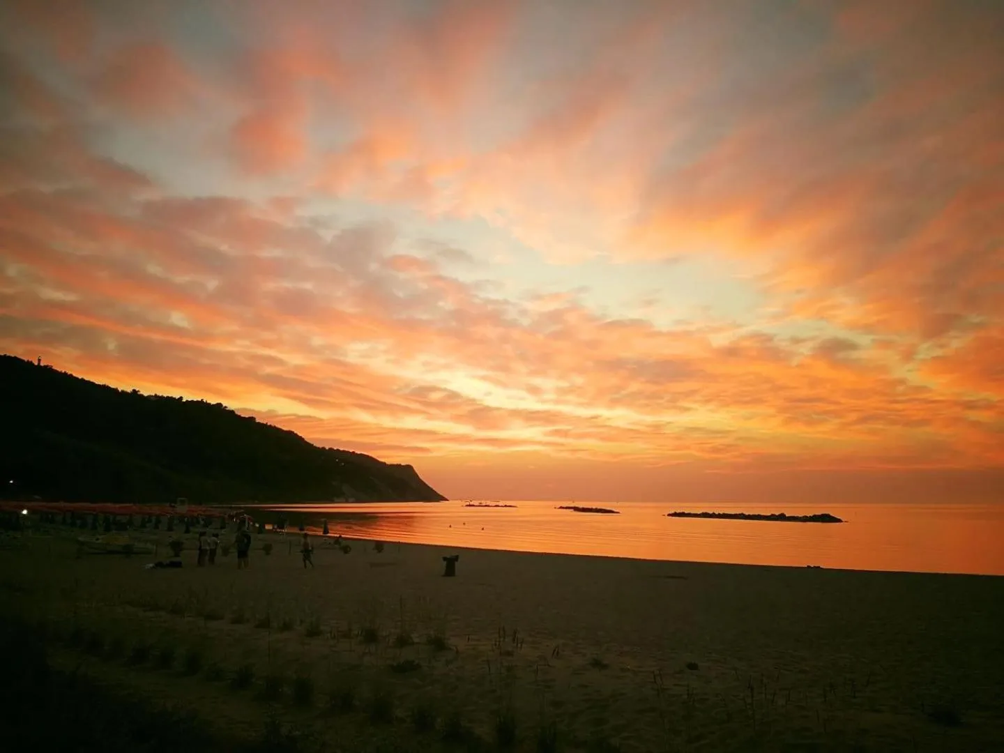 Sunset in Maison Mare & Monti
