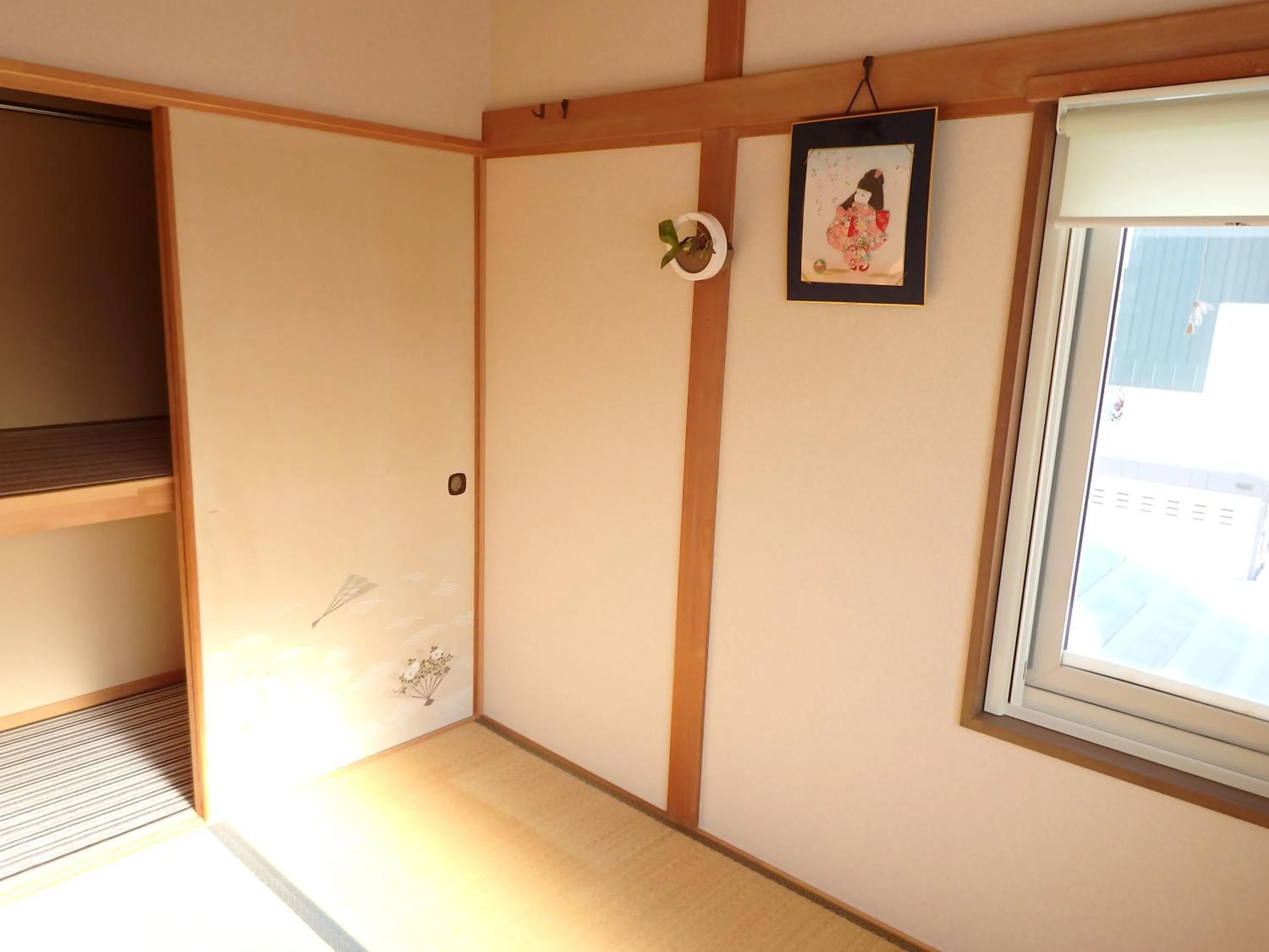 Photo of the whole room, Bed in Koukaso