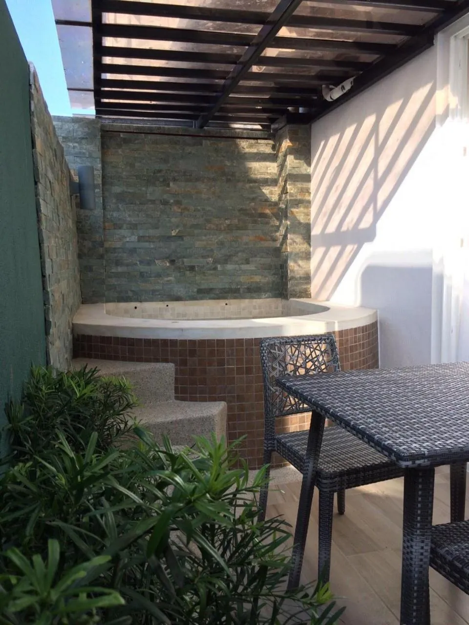 Open Air Bath in Boracay Haven Suites