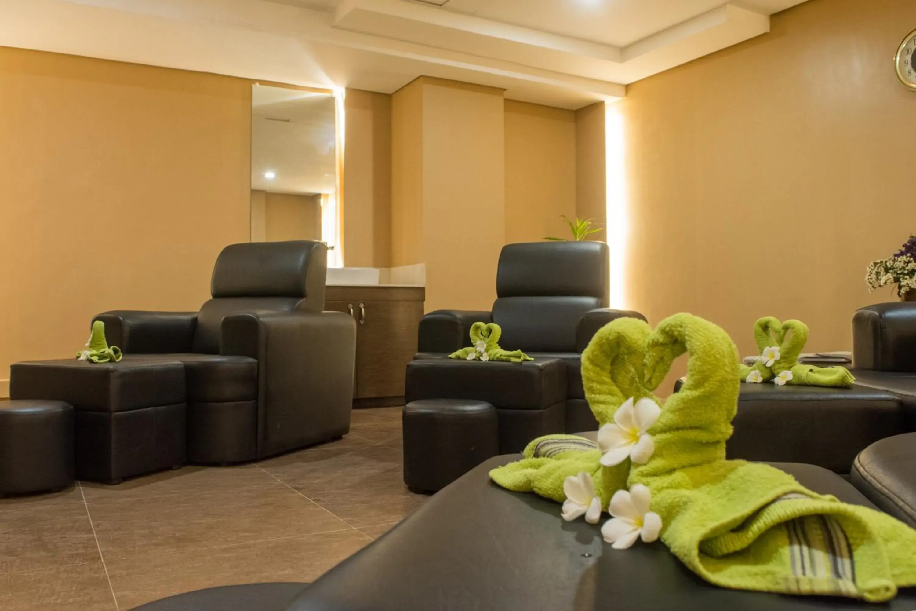 Living room in Boracay Haven Suites Living room in Boracay Haven Suites