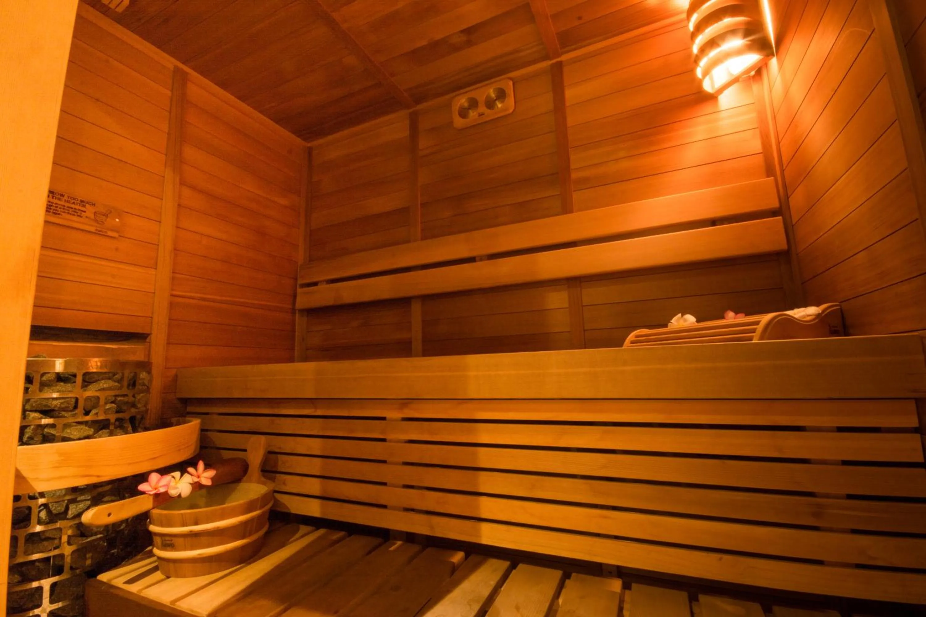 Sauna in Boracay Haven Suites