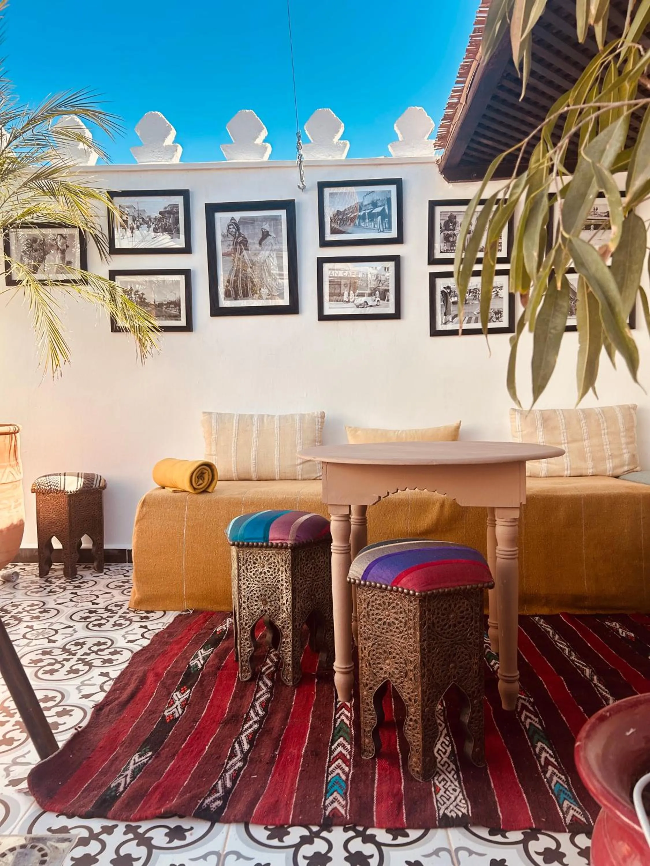 Patio in Riad Argan