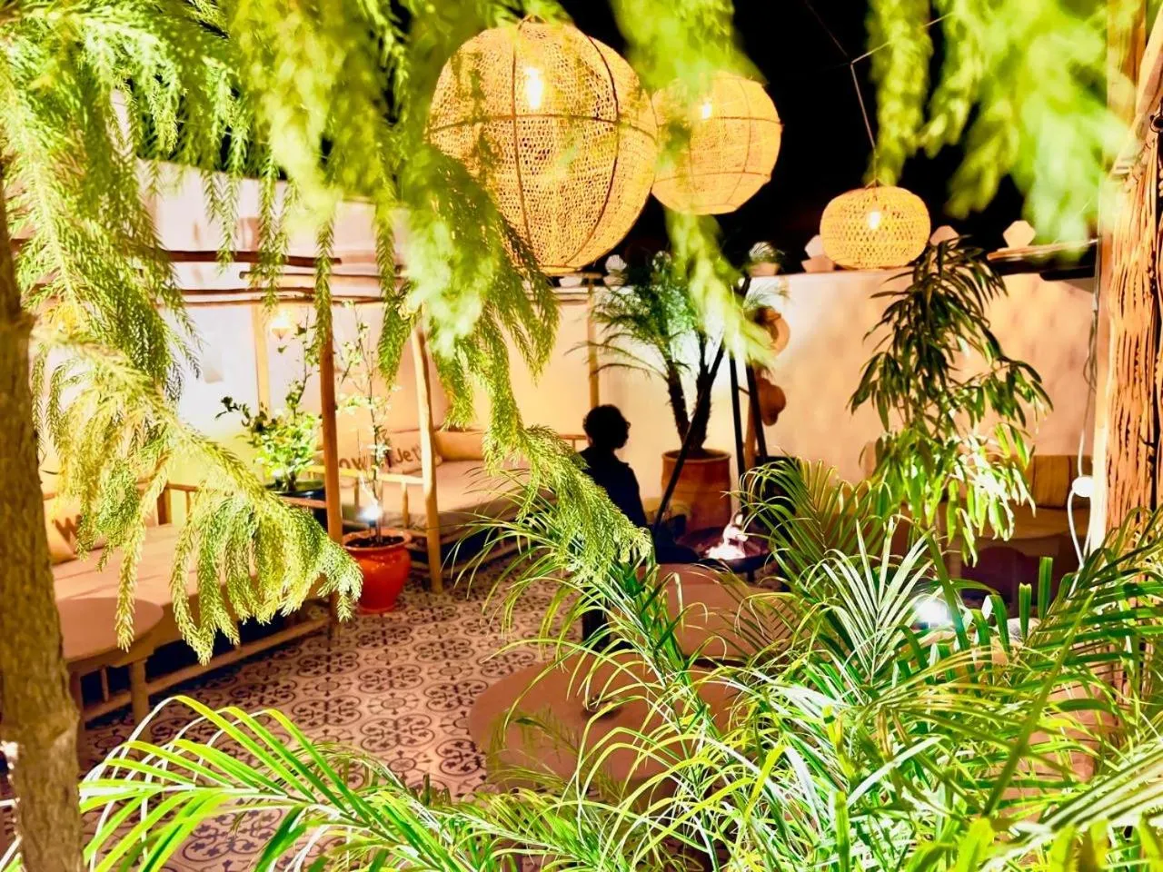 Patio in Riad Argan