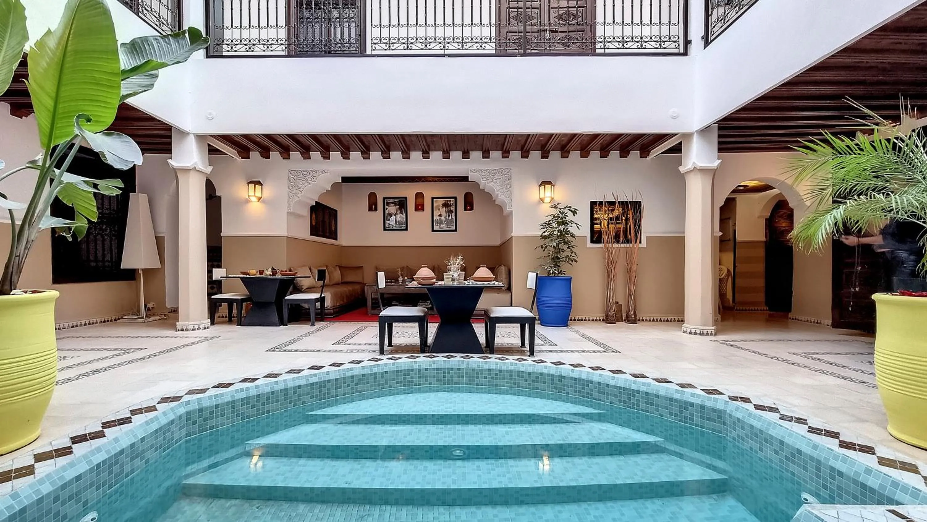 Patio in Riad Argan