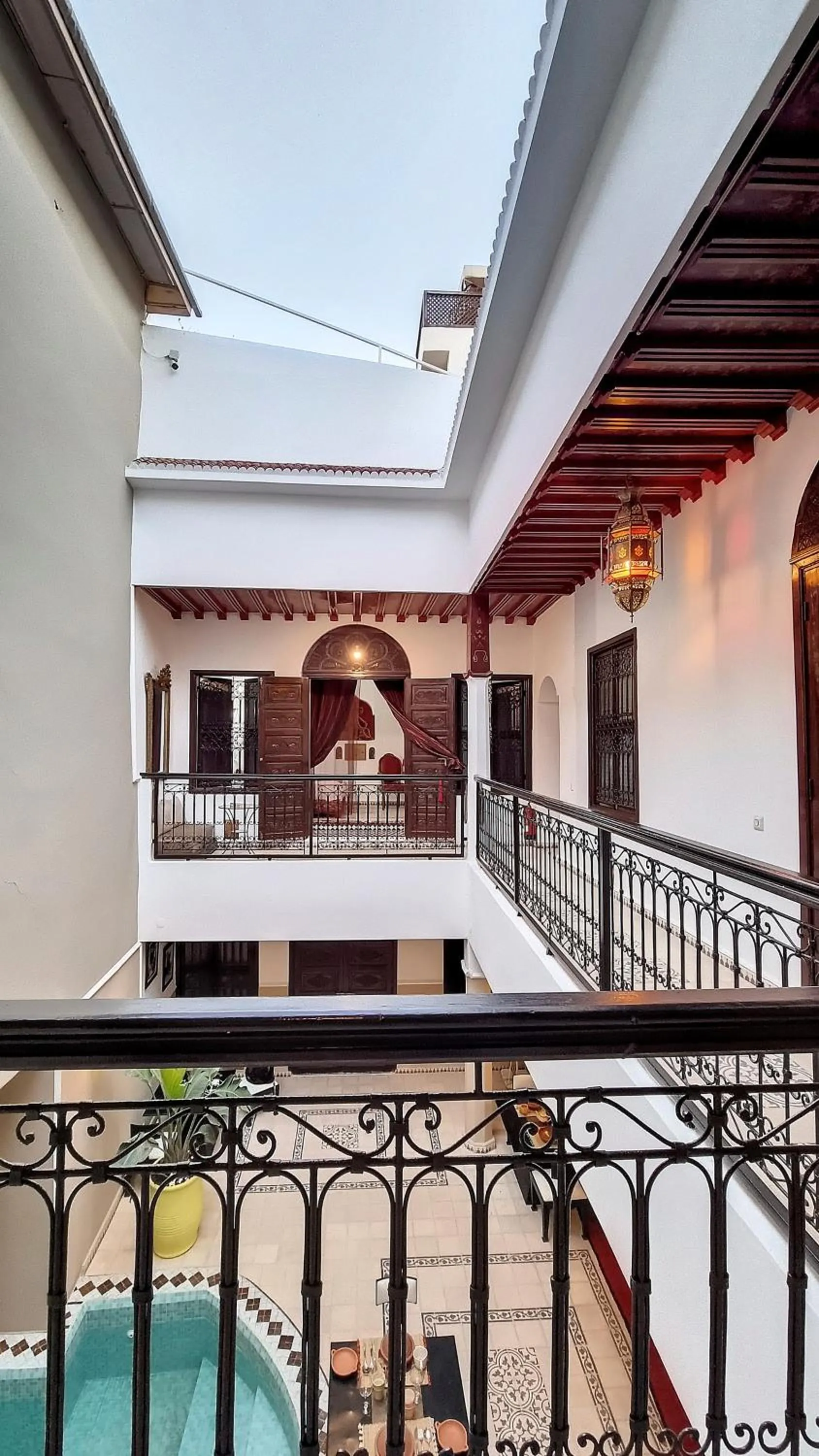 Pool view in Riad Argan