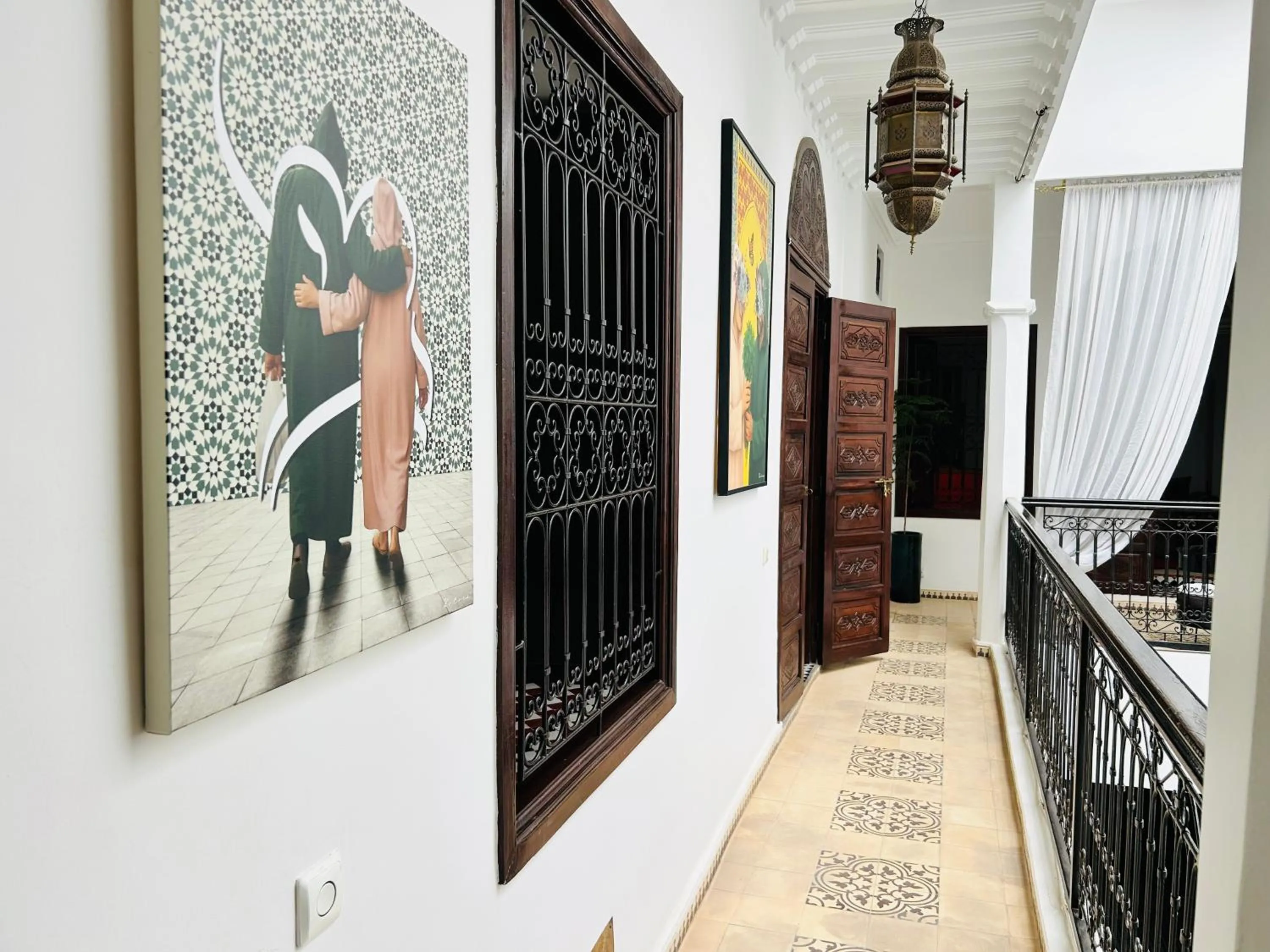 Patio in Riad Argan