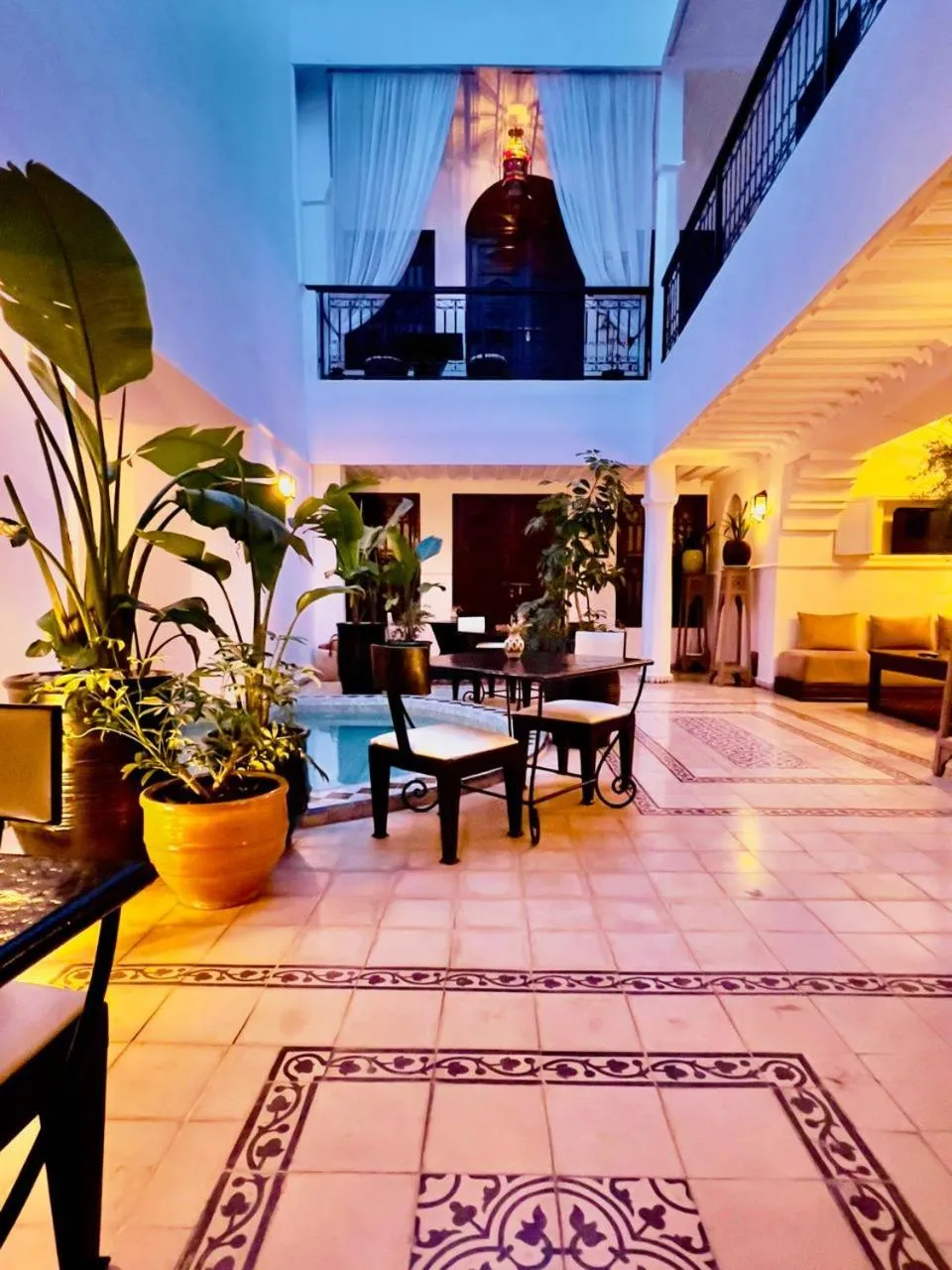 Patio in Riad Argan