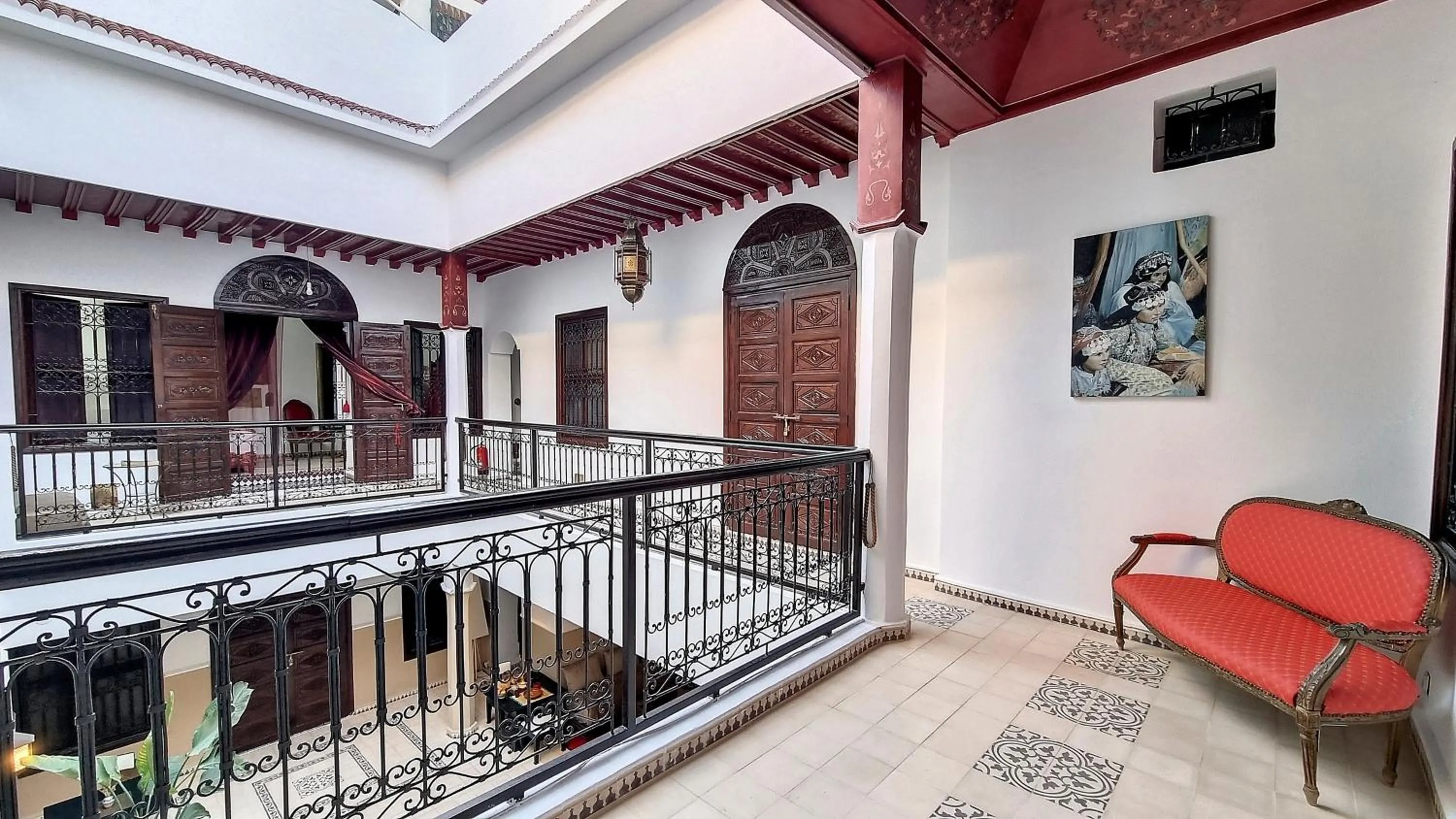 Balcony/Terrace in Riad Argan