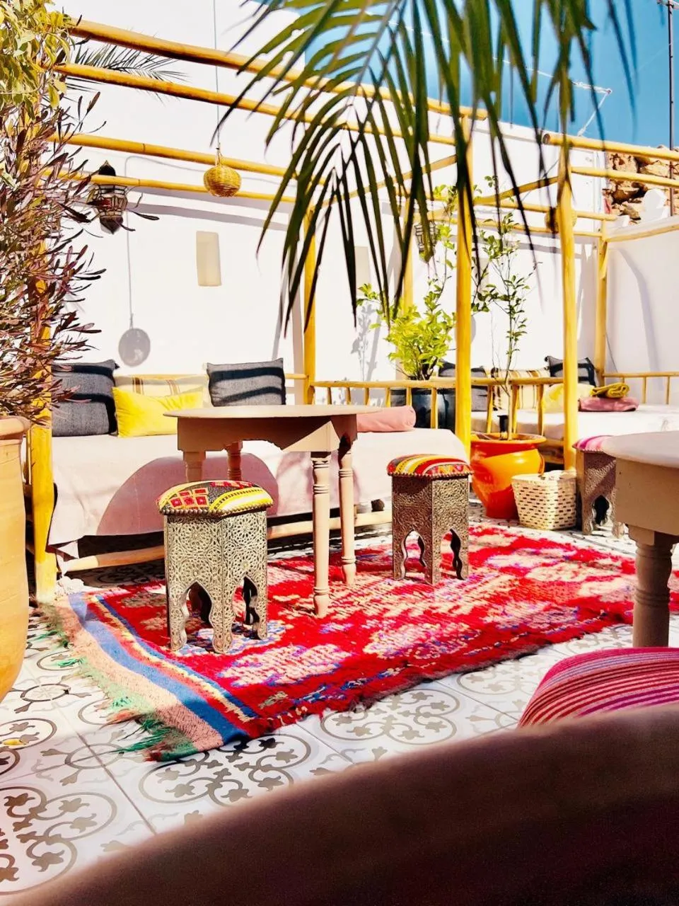 Patio in Riad Argan