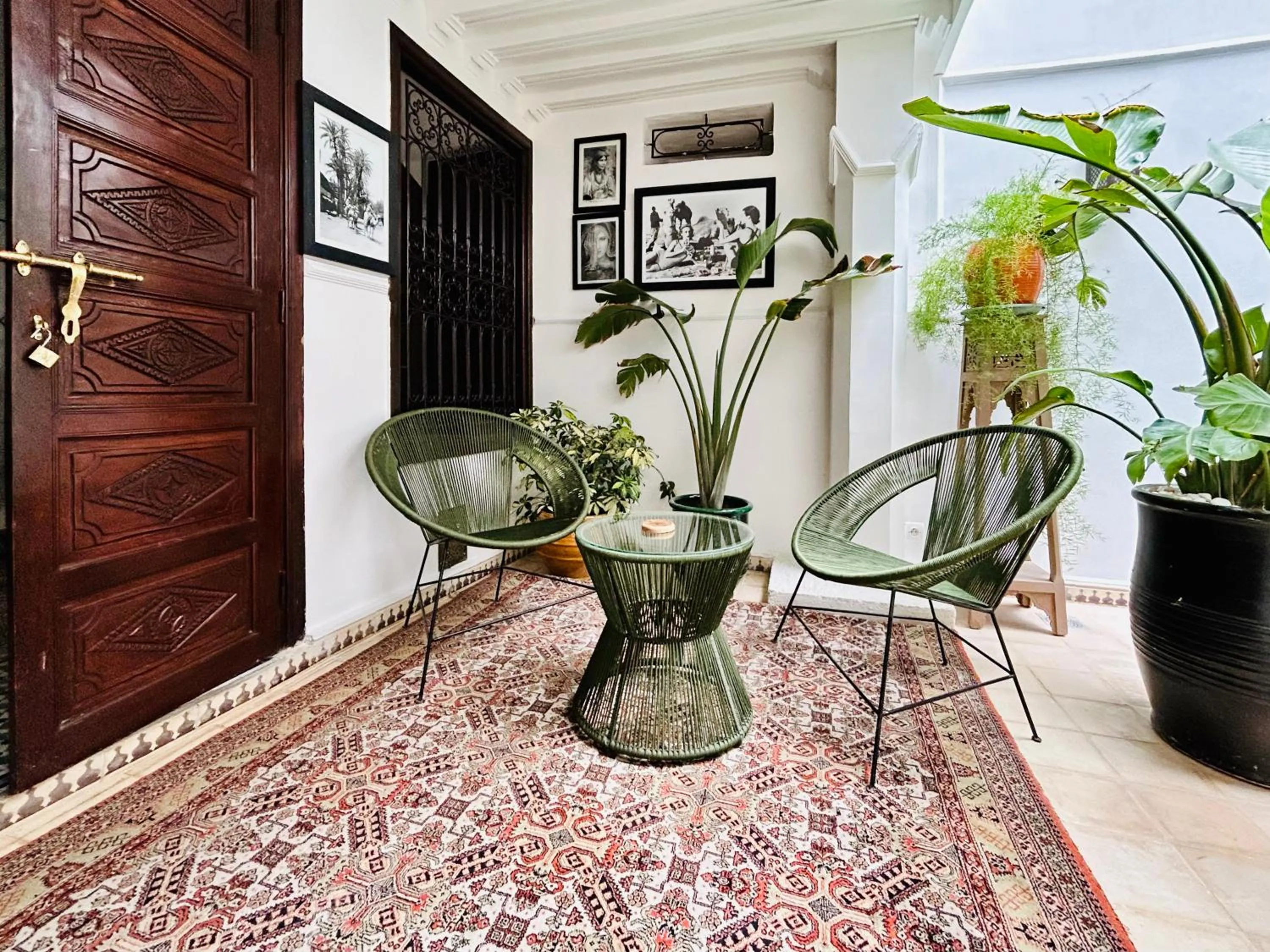 Patio in Riad Argan