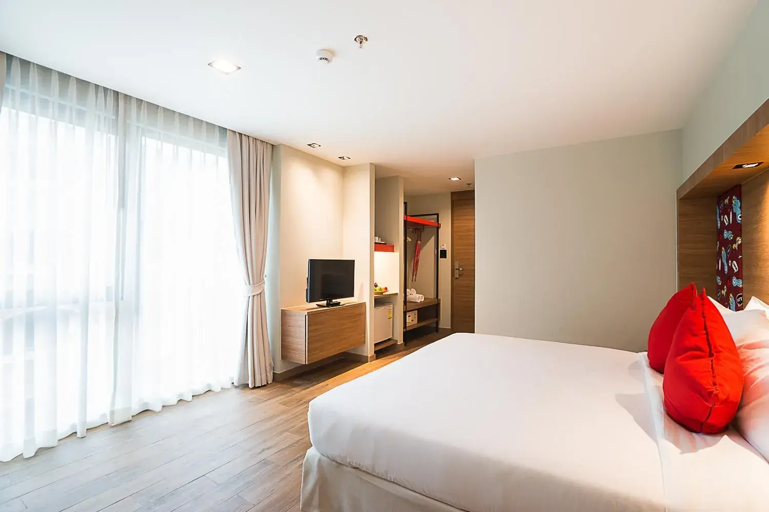 Photo of the whole room, Bed in Sunshine Hip Hotel Photo of the whole room, Bed in Sunshine Hip Hotel