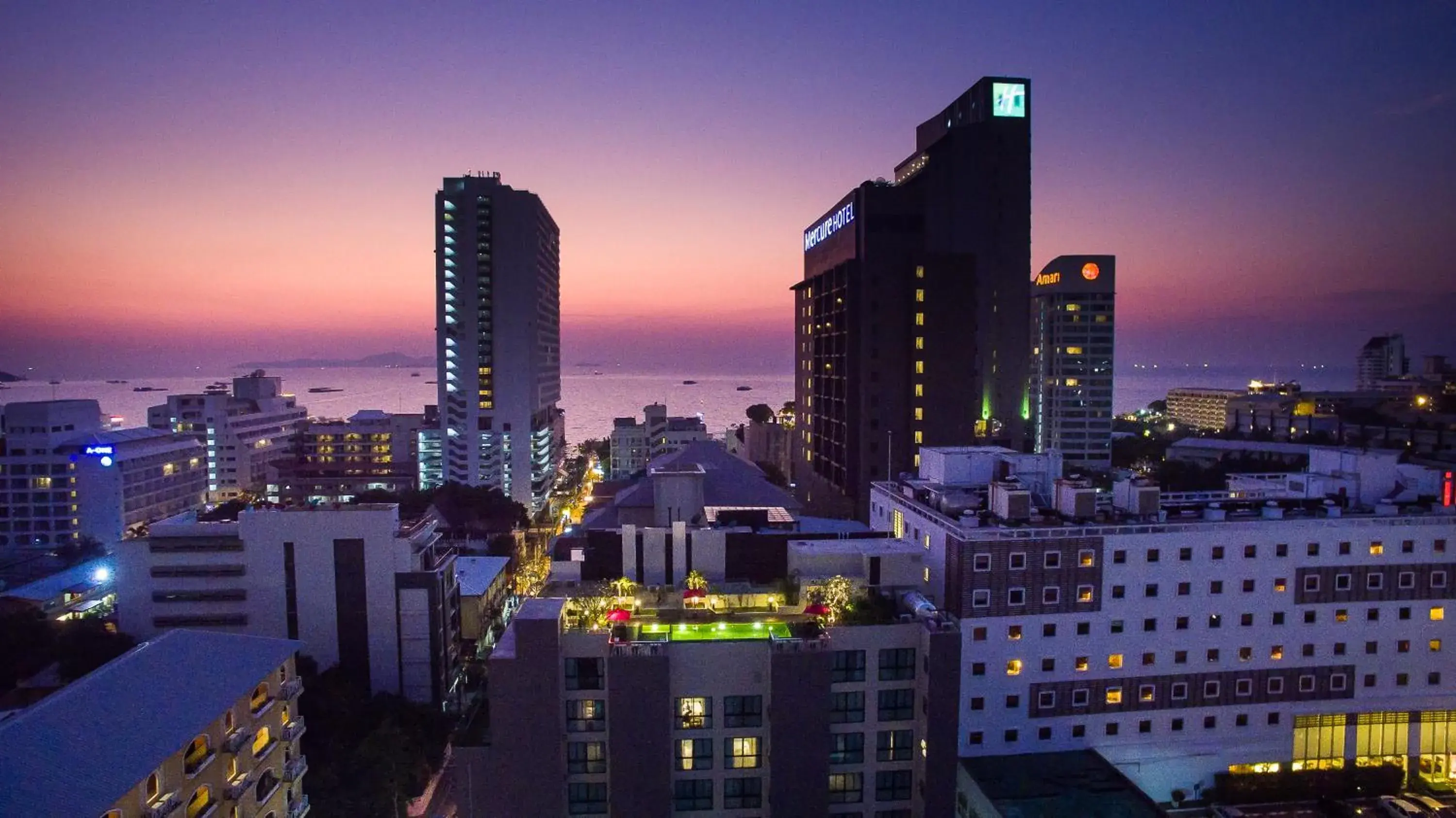 City view in Sunshine Hip Hotel City view in Sunshine Hip Hotel