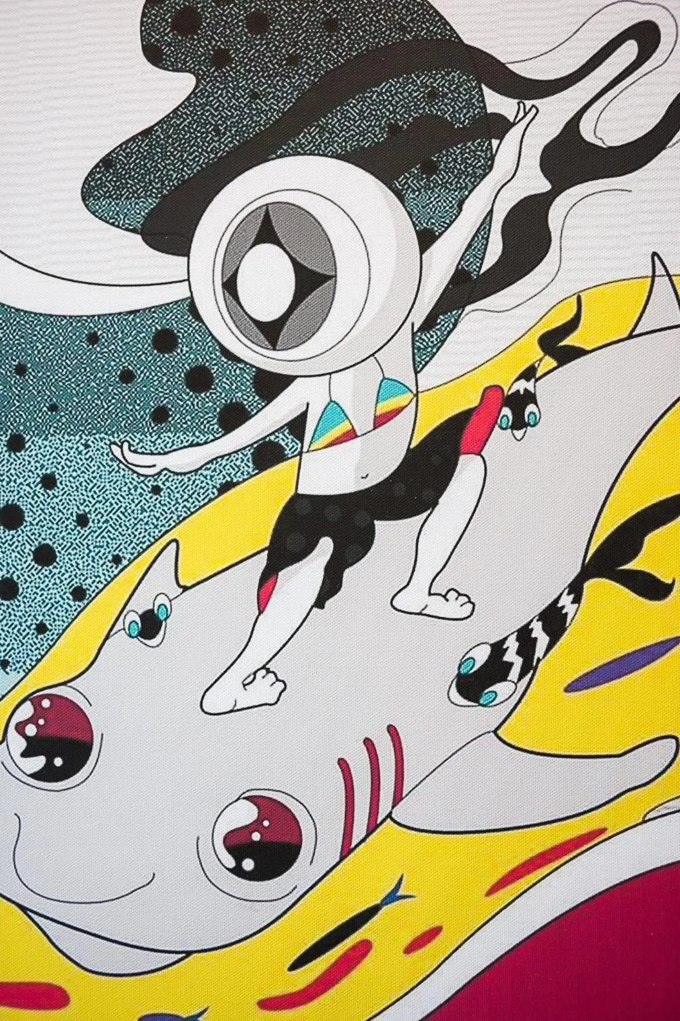 Decorative detail in Sunshine Hip Hotel